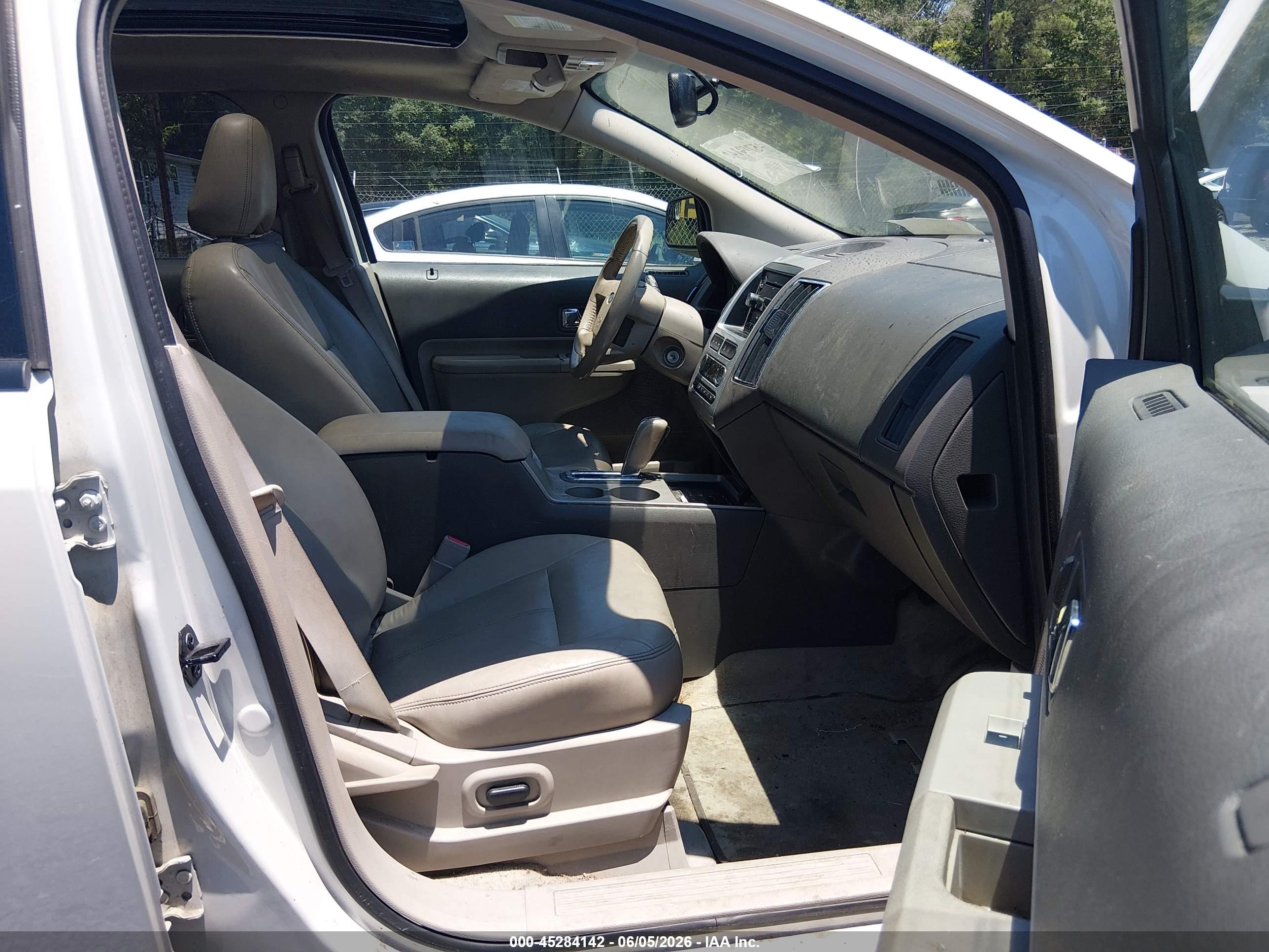 2009 Ford Edge Sel Белый vin: 2FMDK38CX9BA53162