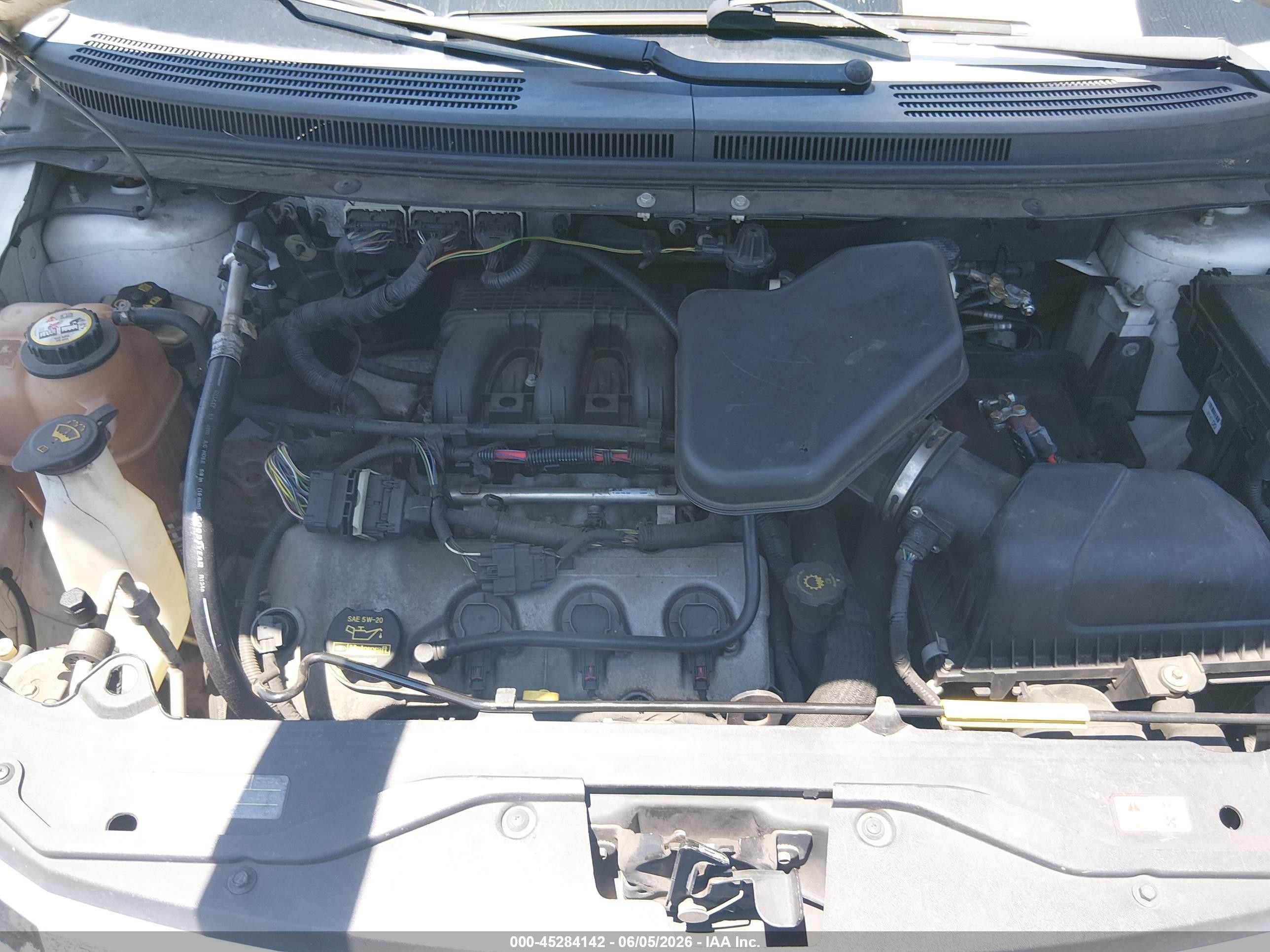 2009 Ford Edge Sel Белый vin: 2FMDK38CX9BA53162