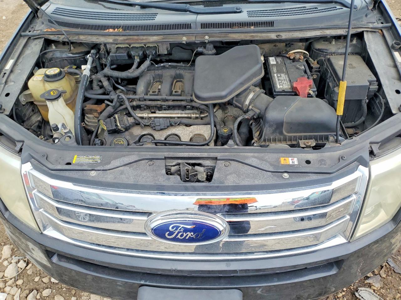 2007 Ford Edge Sel Plus Black vin: 2FMDK39C07BB22453