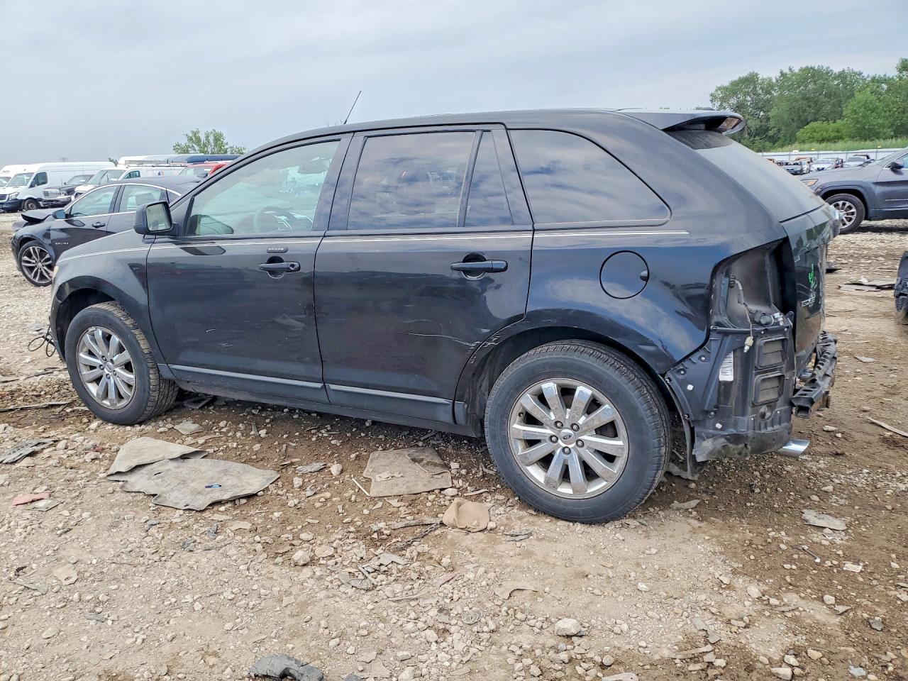 2007 Ford Edge Sel Plus Black vin: 2FMDK39C07BB22453