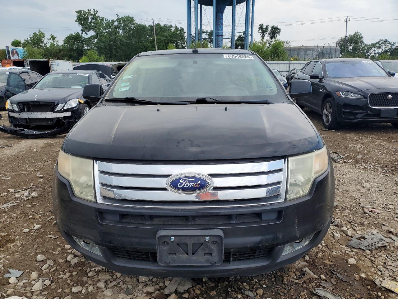 2007 Ford Edge Sel Plus Black vin: 2FMDK39C07BB22453