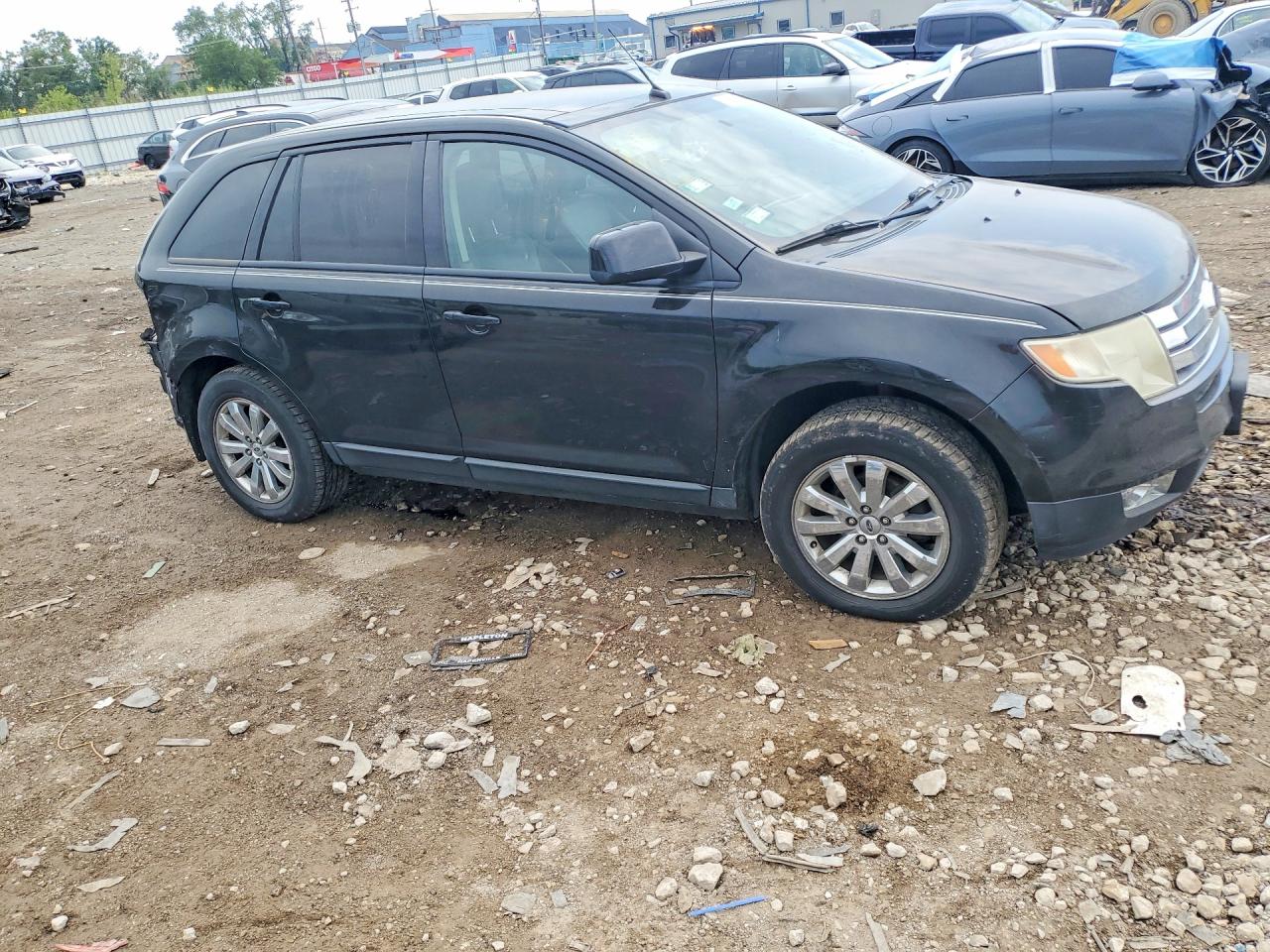 2007 Ford Edge Sel Plus Black vin: 2FMDK39C07BB22453