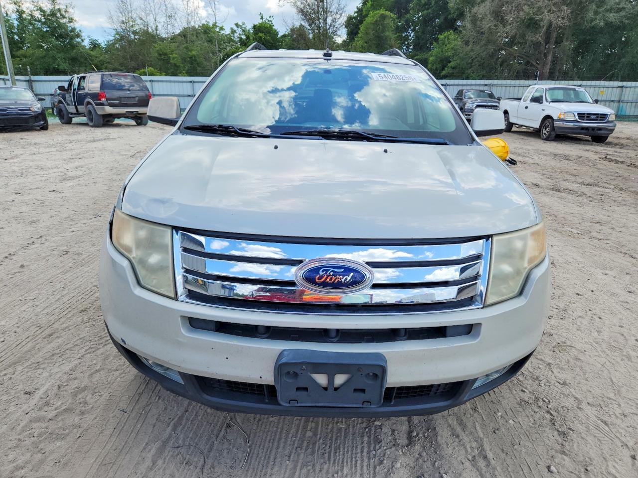 2007 Ford Edge Sel Plus Beige vin: 2FMDK39C07BB34389