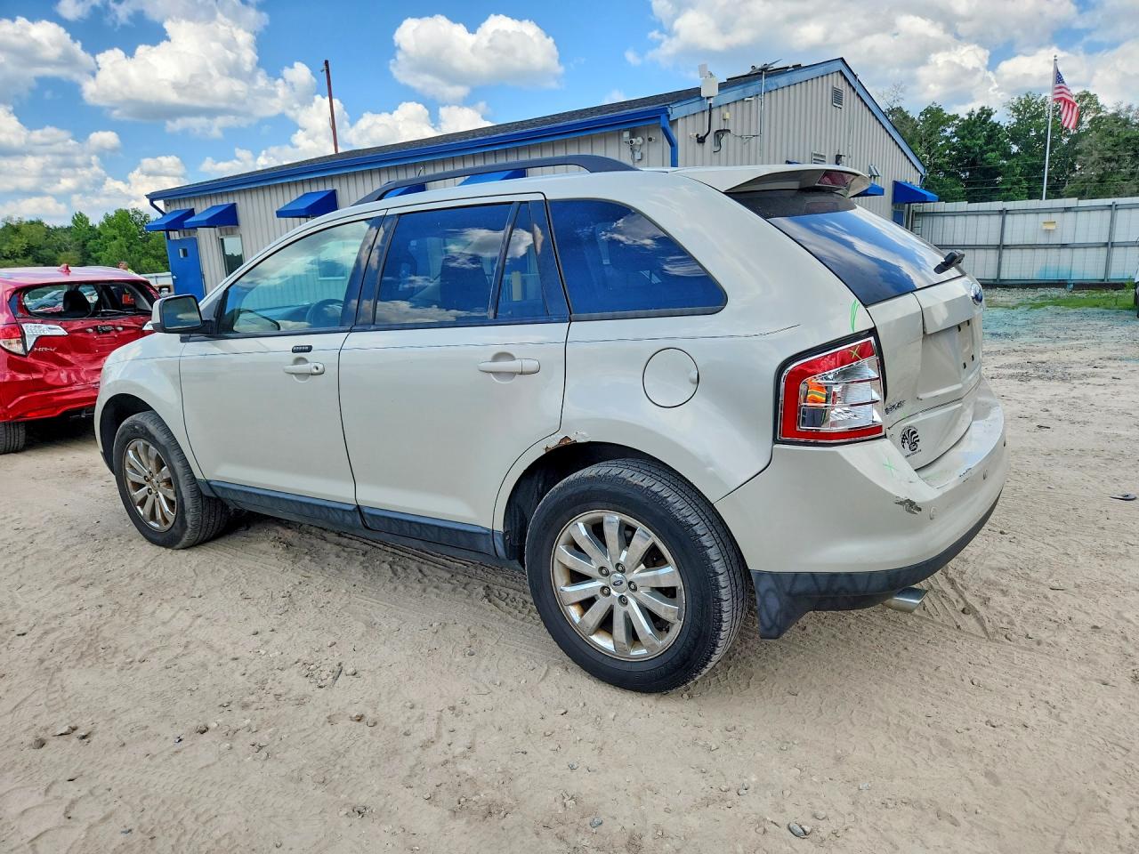 2007 Ford Edge Sel Plus Beige vin: 2FMDK39C07BB34389