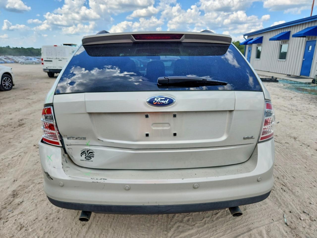 2007 Ford Edge Sel Plus Beige vin: 2FMDK39C07BB34389