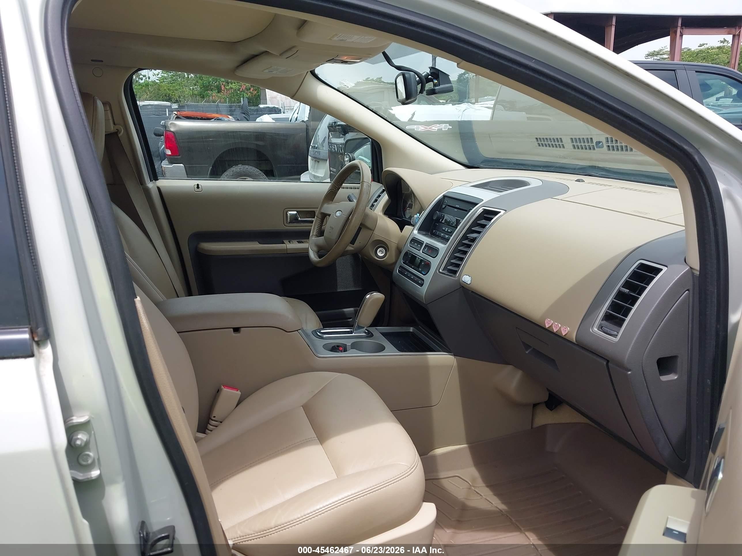 2007 Ford Edge Sel Plus White vin: 2FMDK39C07BB44405