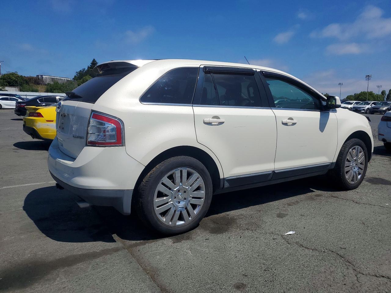 2008 Ford Edge Limited White vin: 2FMDK39C08BA98169
