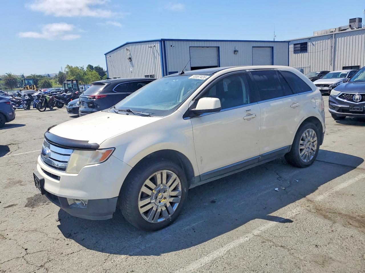 2008 Ford Edge Limited Белый vin: 2FMDK39C08BA98169