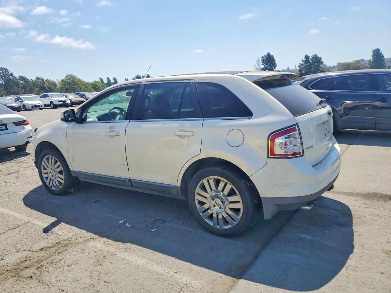 2008 Ford Edge Limited White vin: 2FMDK39C08BA98169