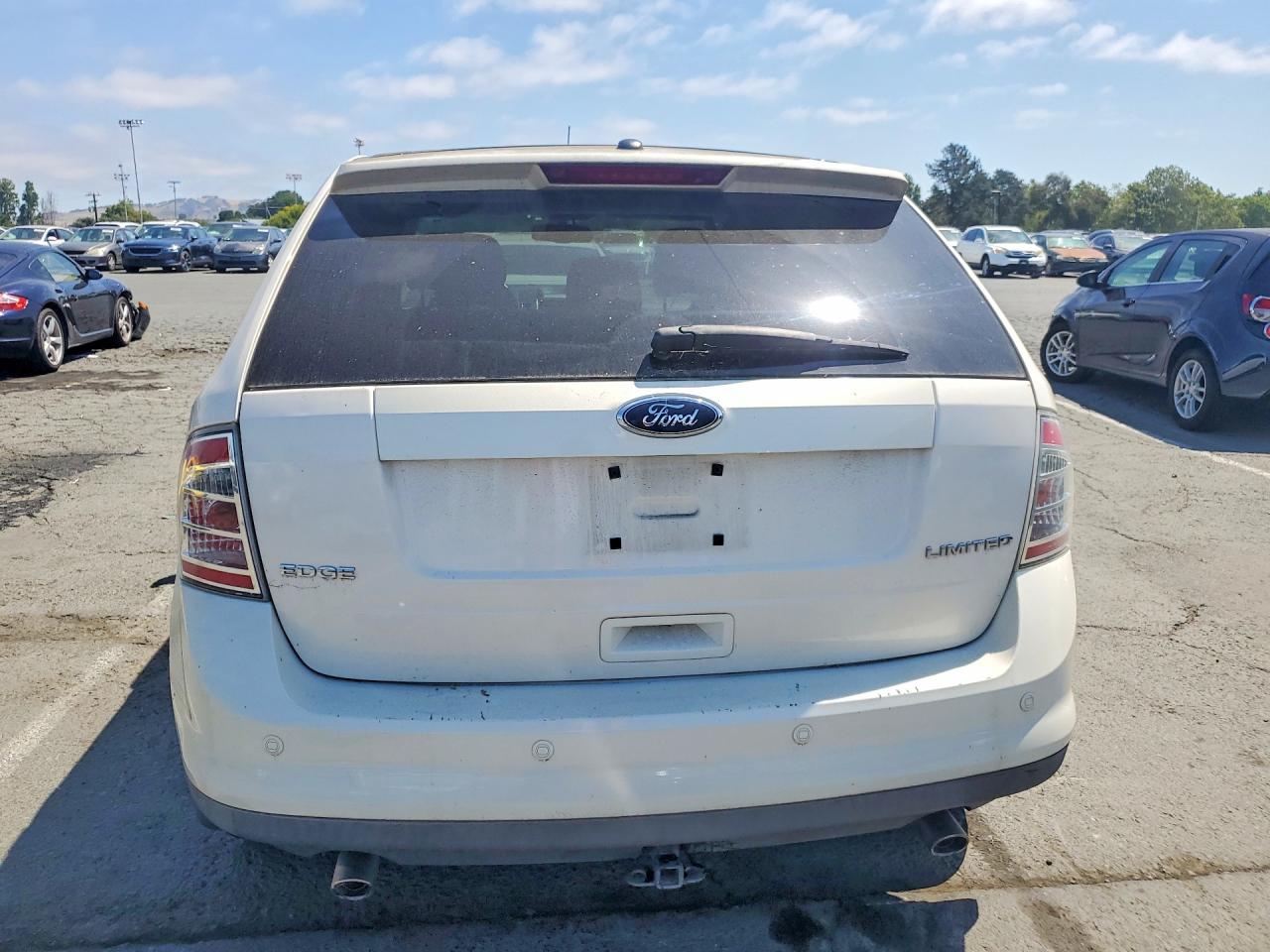 2008 Ford Edge Limited White vin: 2FMDK39C08BA98169