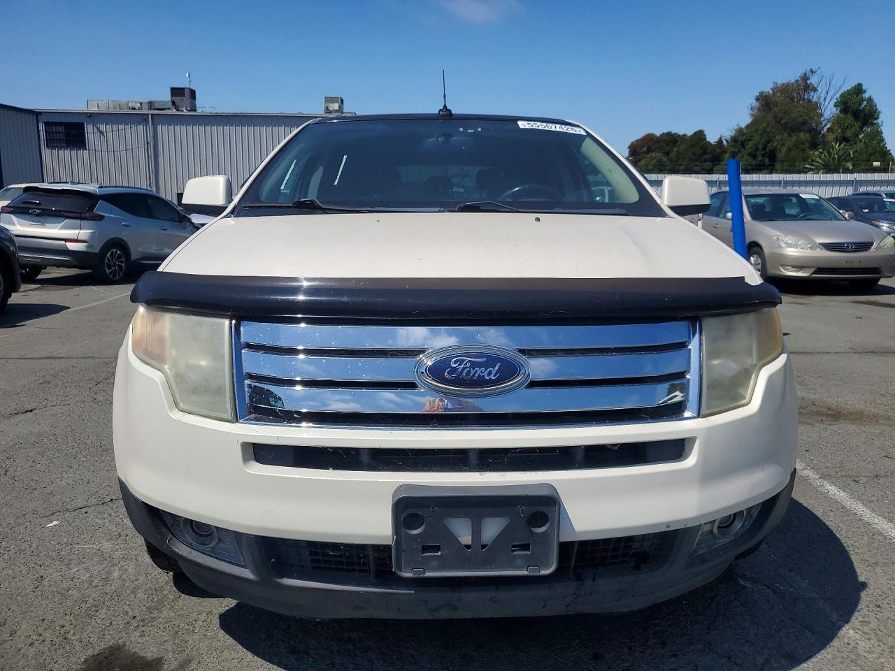2008 Ford Edge Limited White vin: 2FMDK39C08BA98169
