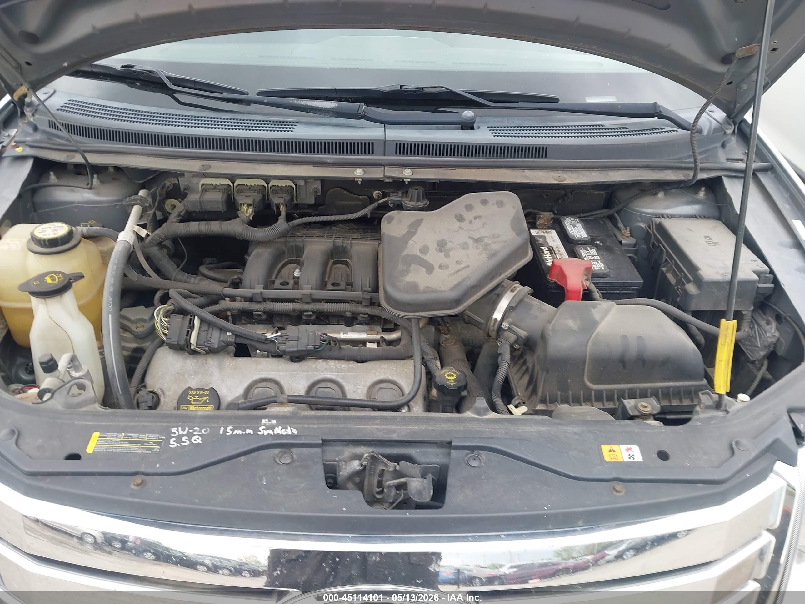 2008 Ford Edge Limited Серый vin: 2FMDK39C08BB35656