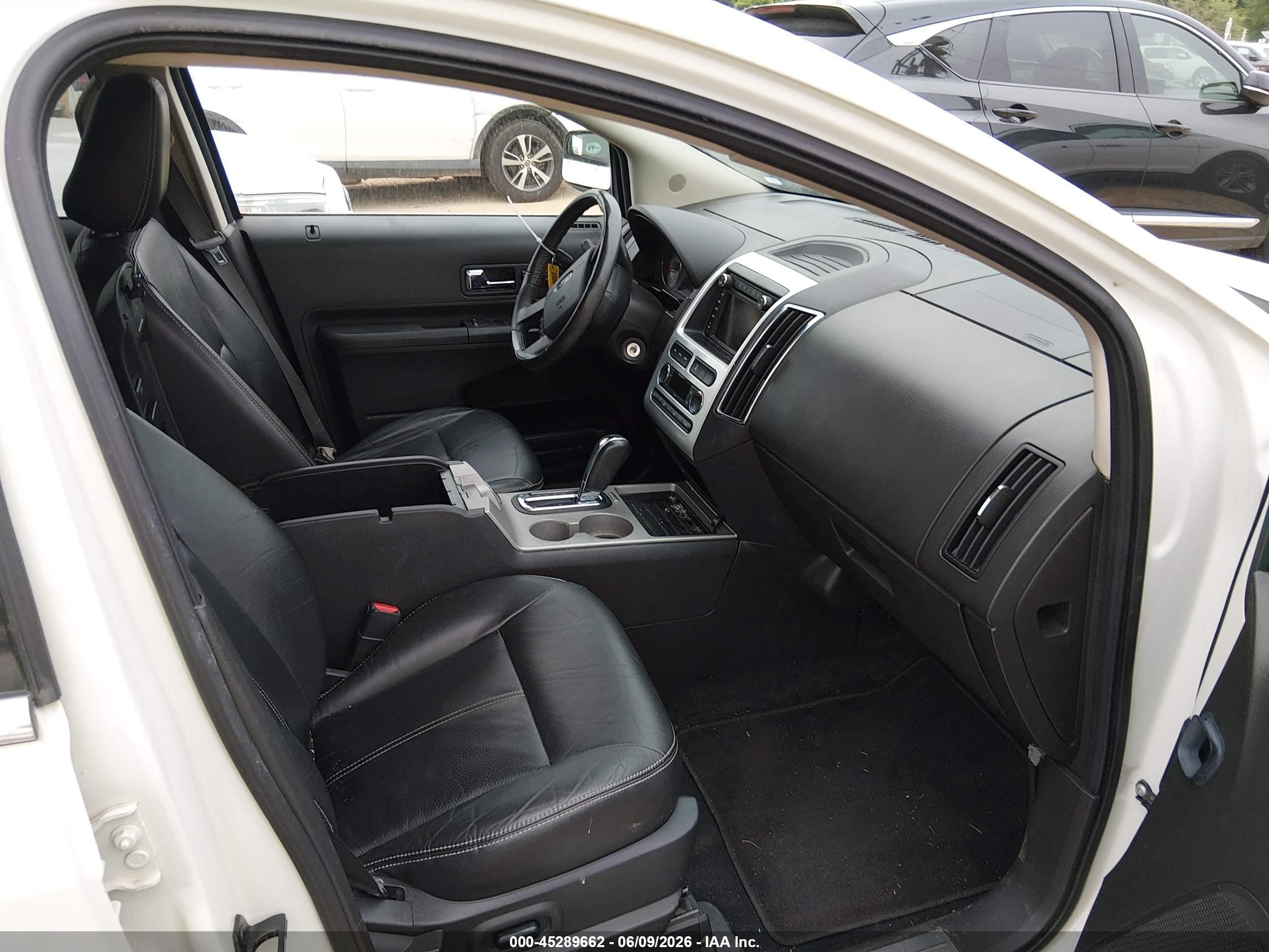 2009 Ford Edge Limited White vin: 2FMDK39C09BA49913
