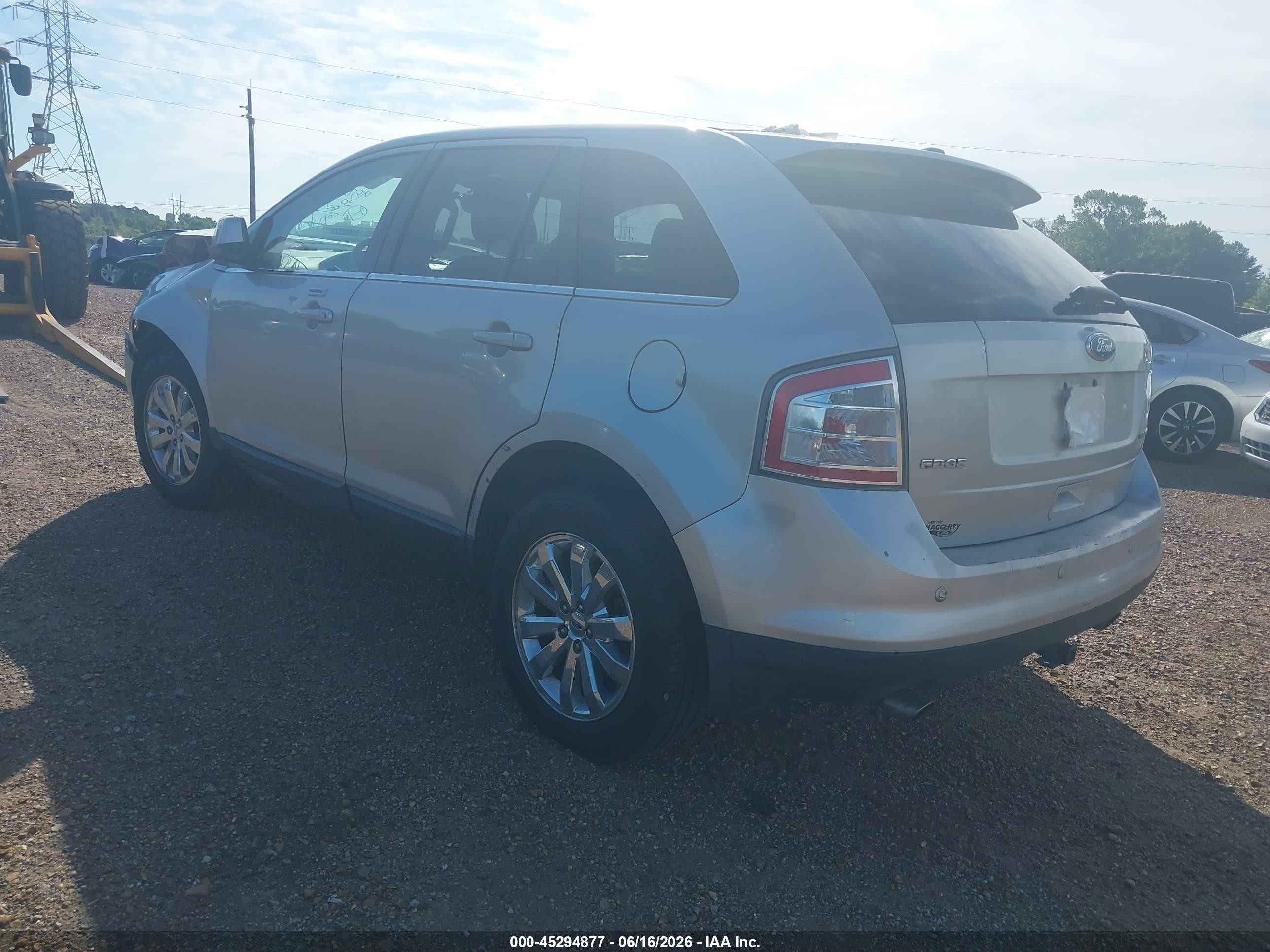 2009 Ford Edge Limited Silver vin: 2FMDK39C09BA81342
