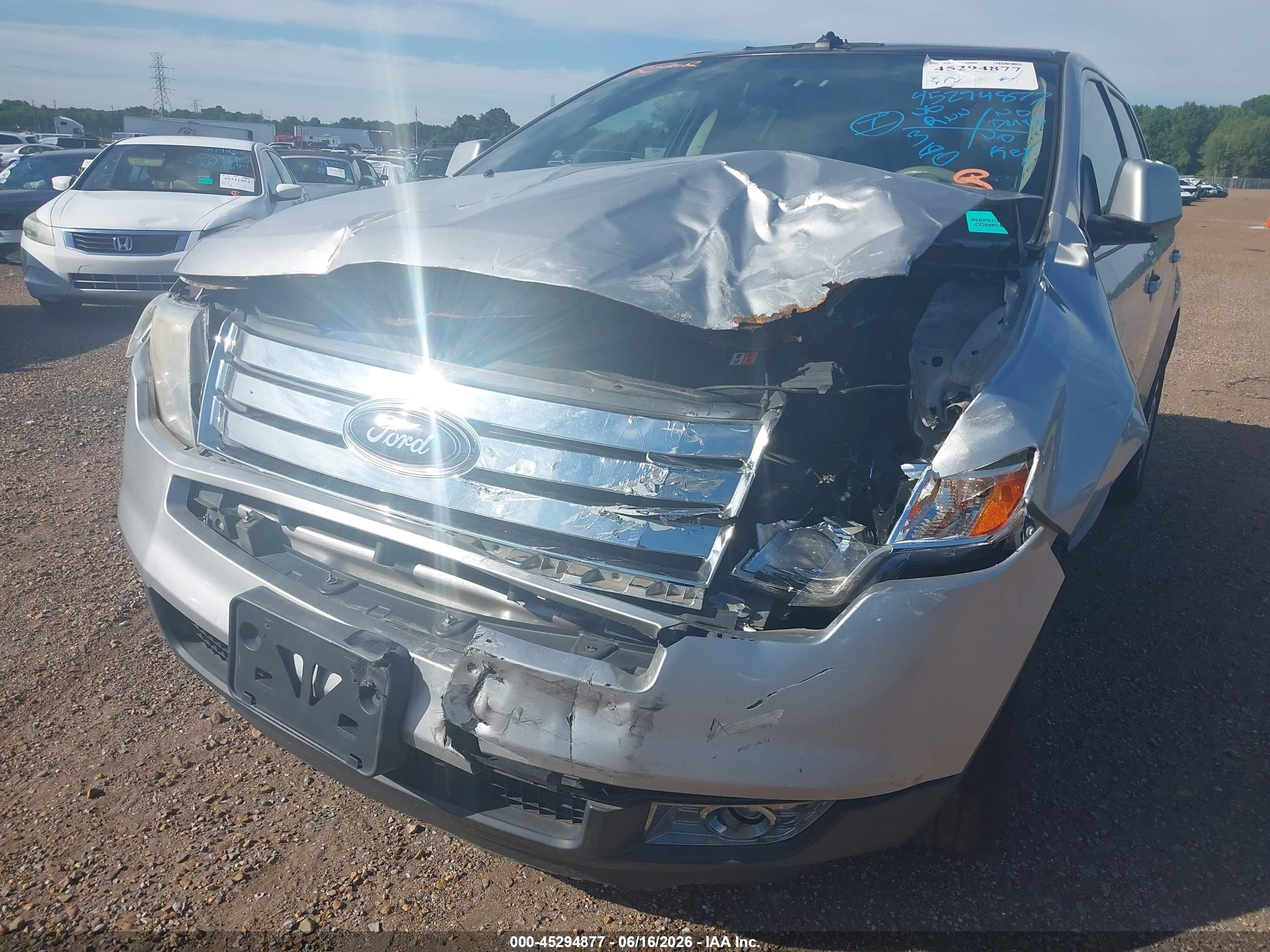 2009 Ford Edge Limited Silver vin: 2FMDK39C09BA81342