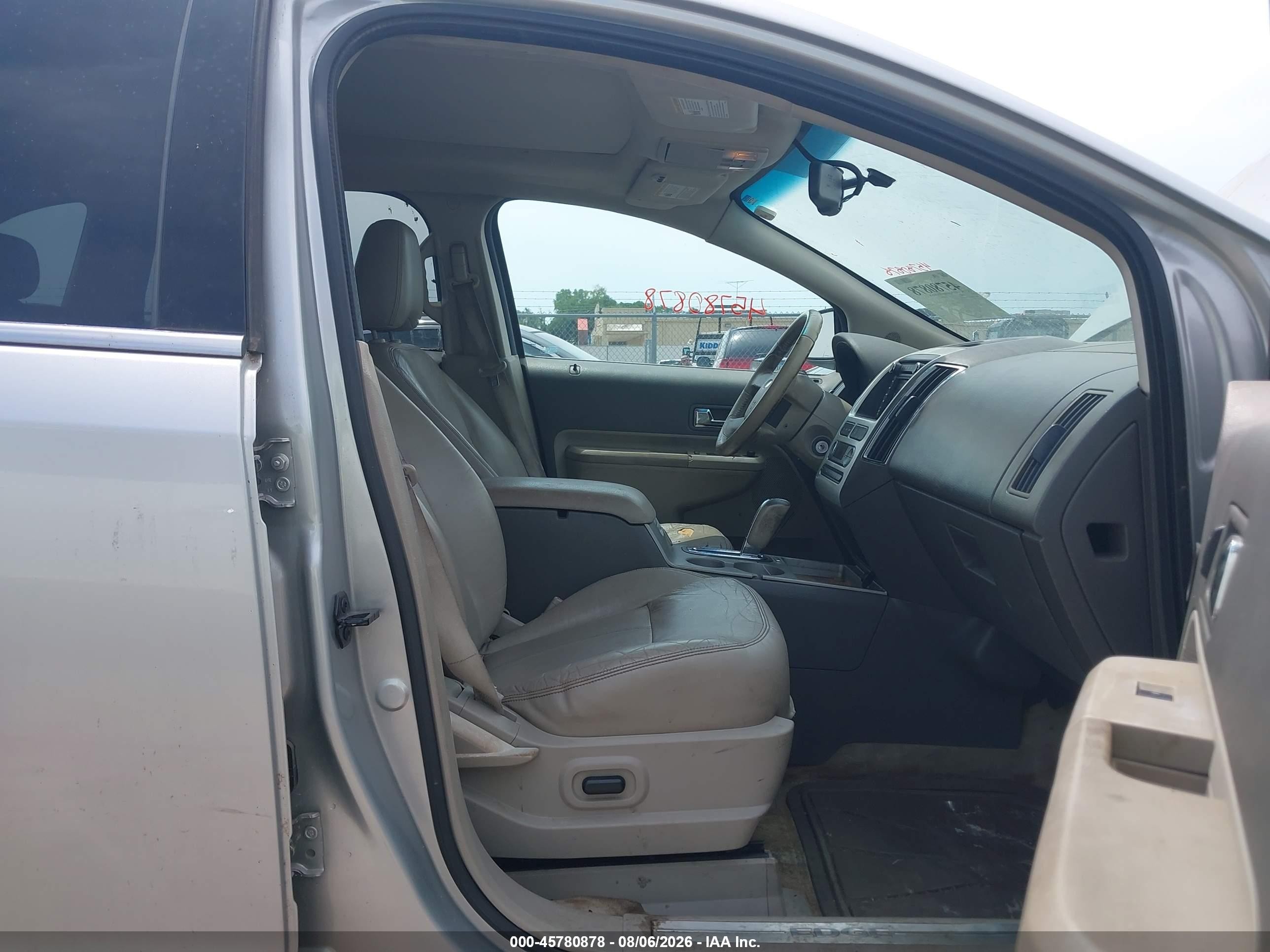 2009 Ford Edge Limited Silver vin: 2FMDK39C09BA85178
