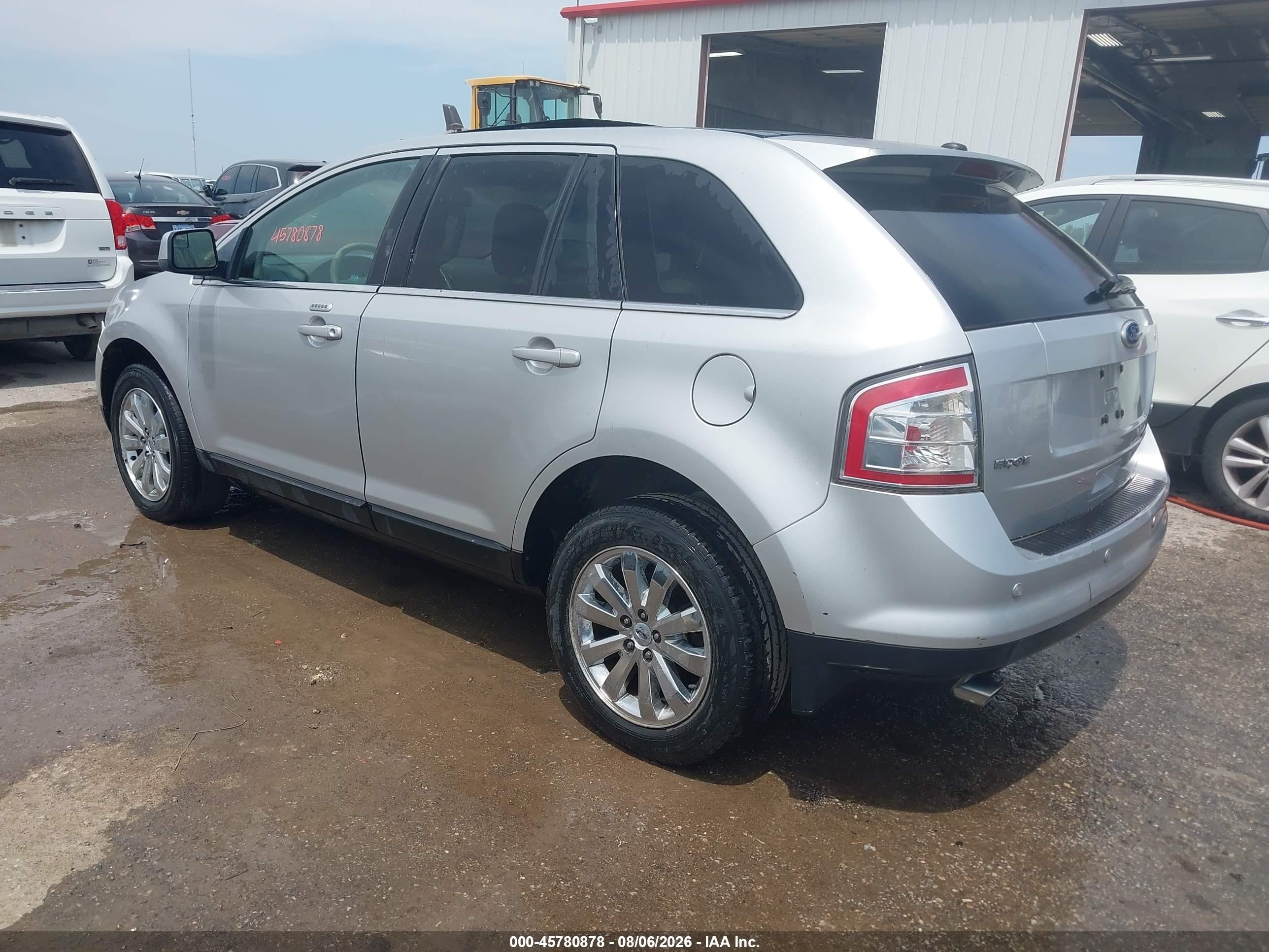 2009 Ford Edge Limited Silver vin: 2FMDK39C09BA85178