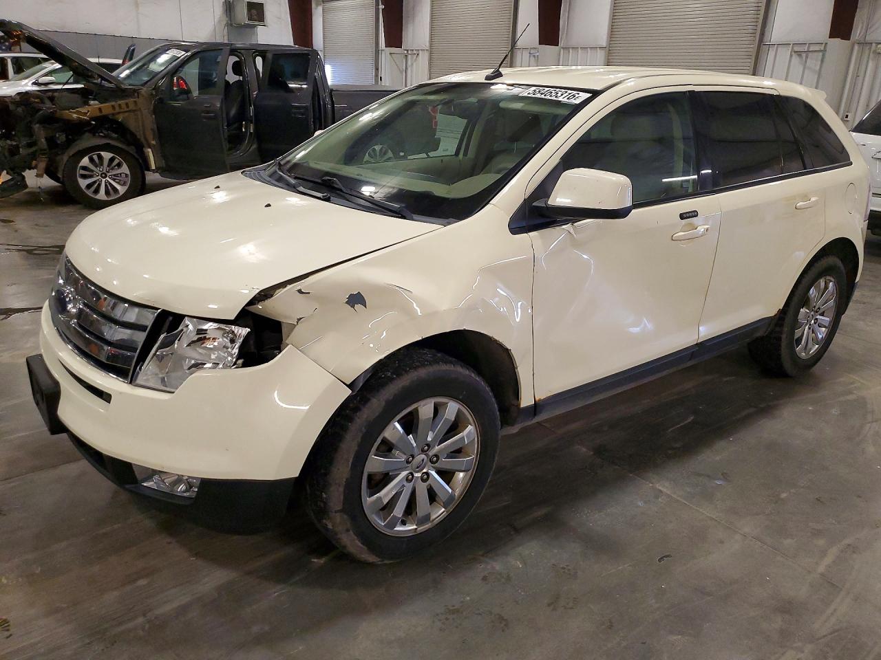 2007 Ford Edge Sel Plus Cream vin: 2FMDK39C17BB20162