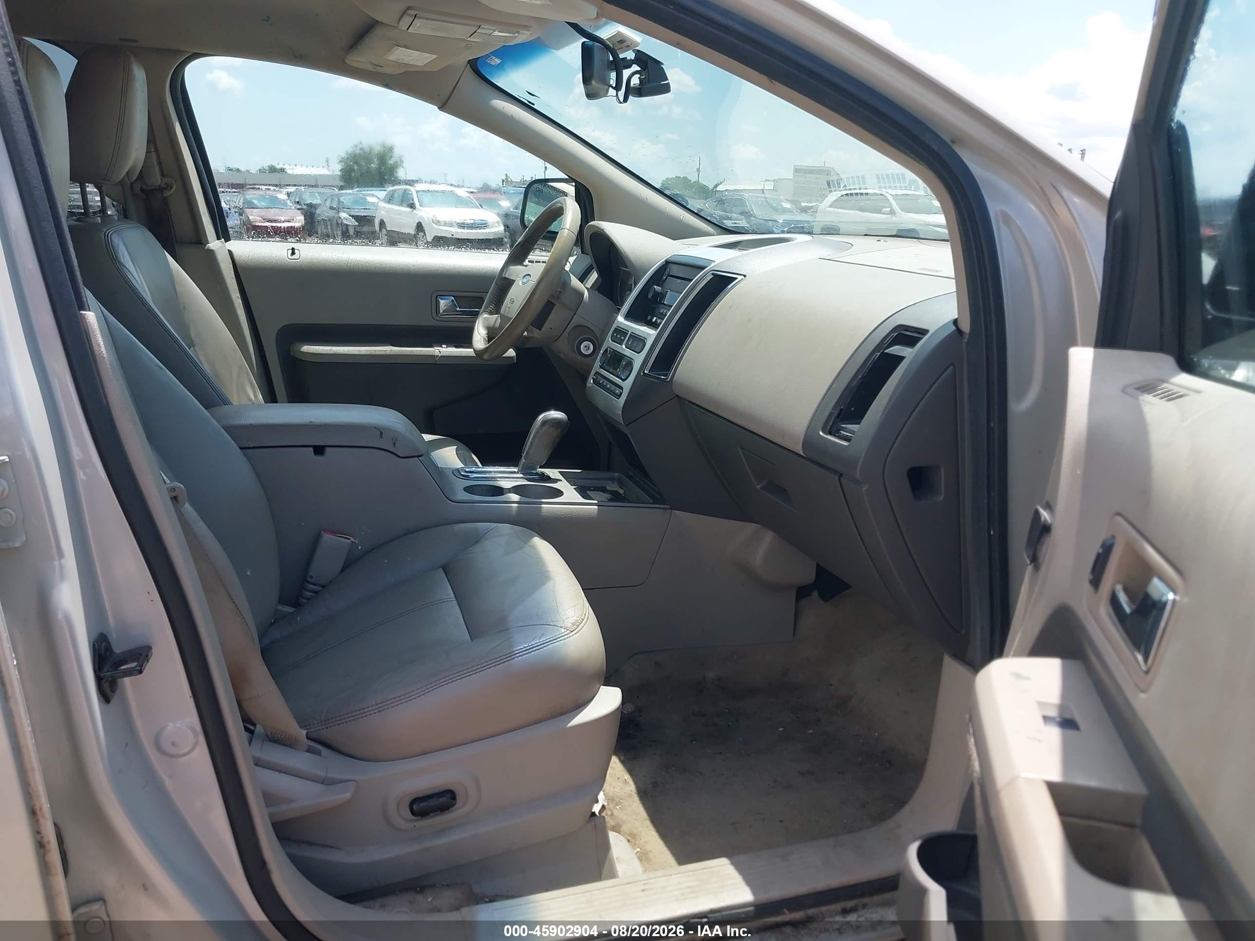 2007 Ford Edge Sel Plus Желто-коричневый vin: 2FMDK39C17BB51413