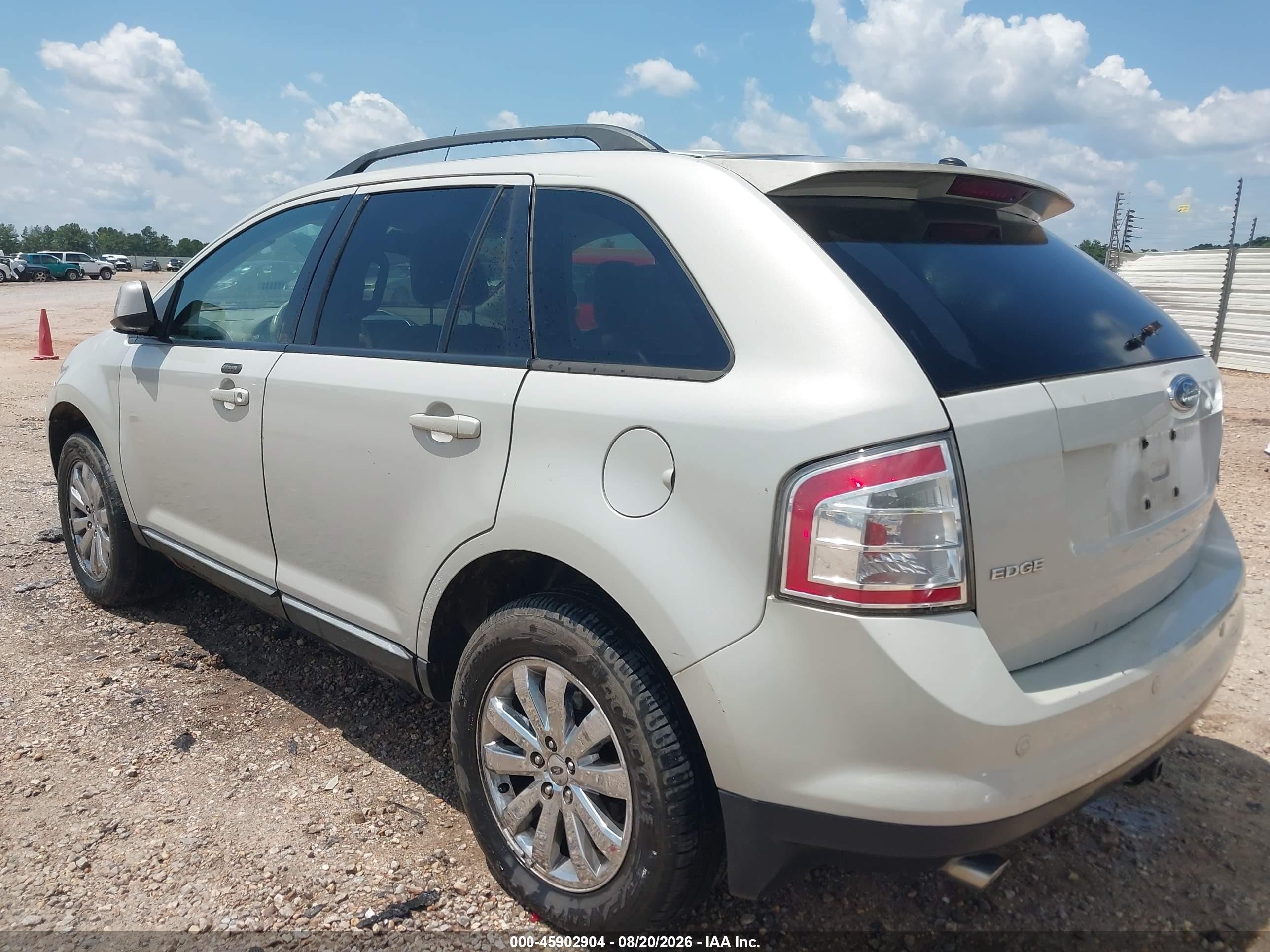 2007 Ford Edge Sel Plus Желто-коричневый vin: 2FMDK39C17BB51413