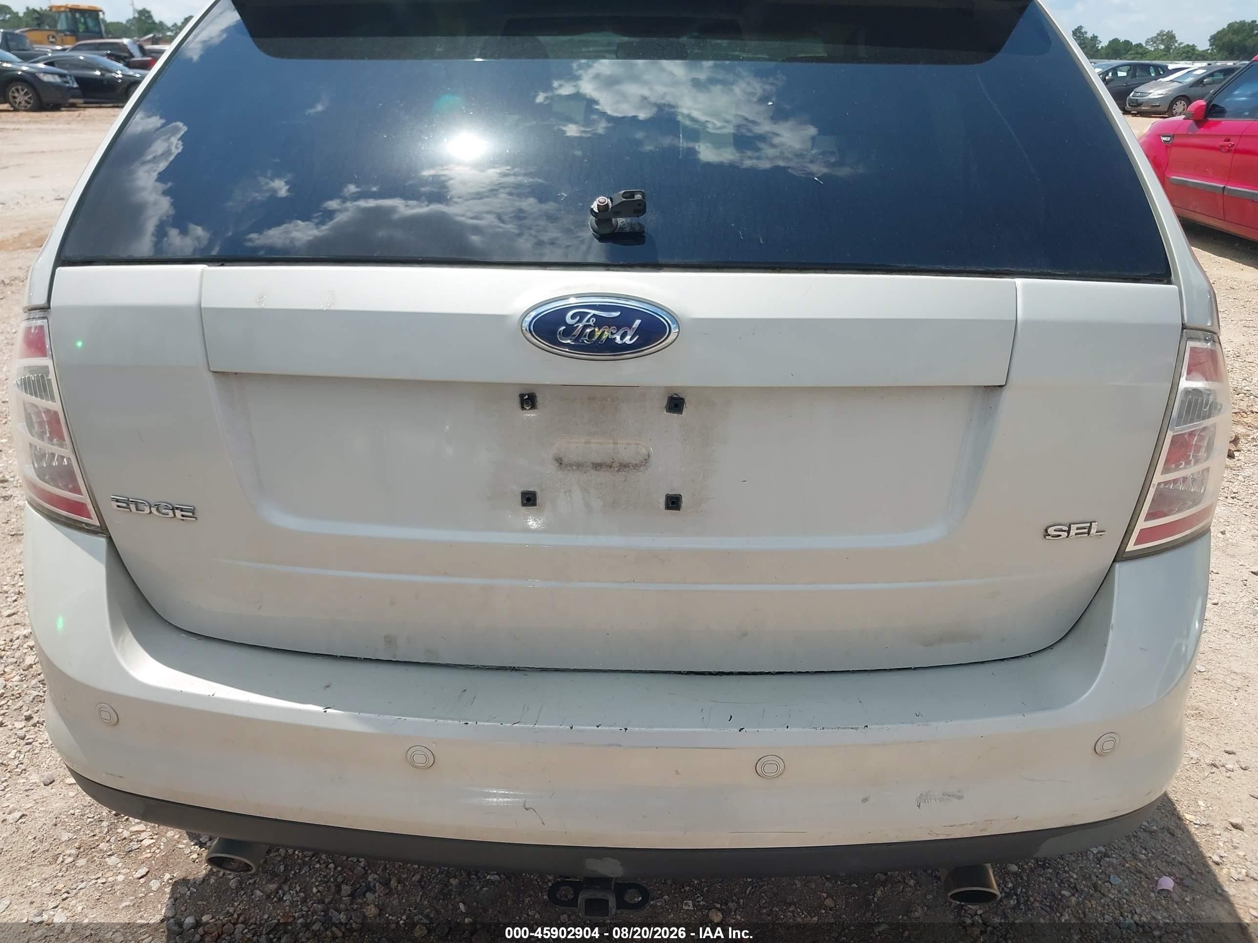 2007 Ford Edge Sel Plus Желто-коричневый vin: 2FMDK39C17BB51413