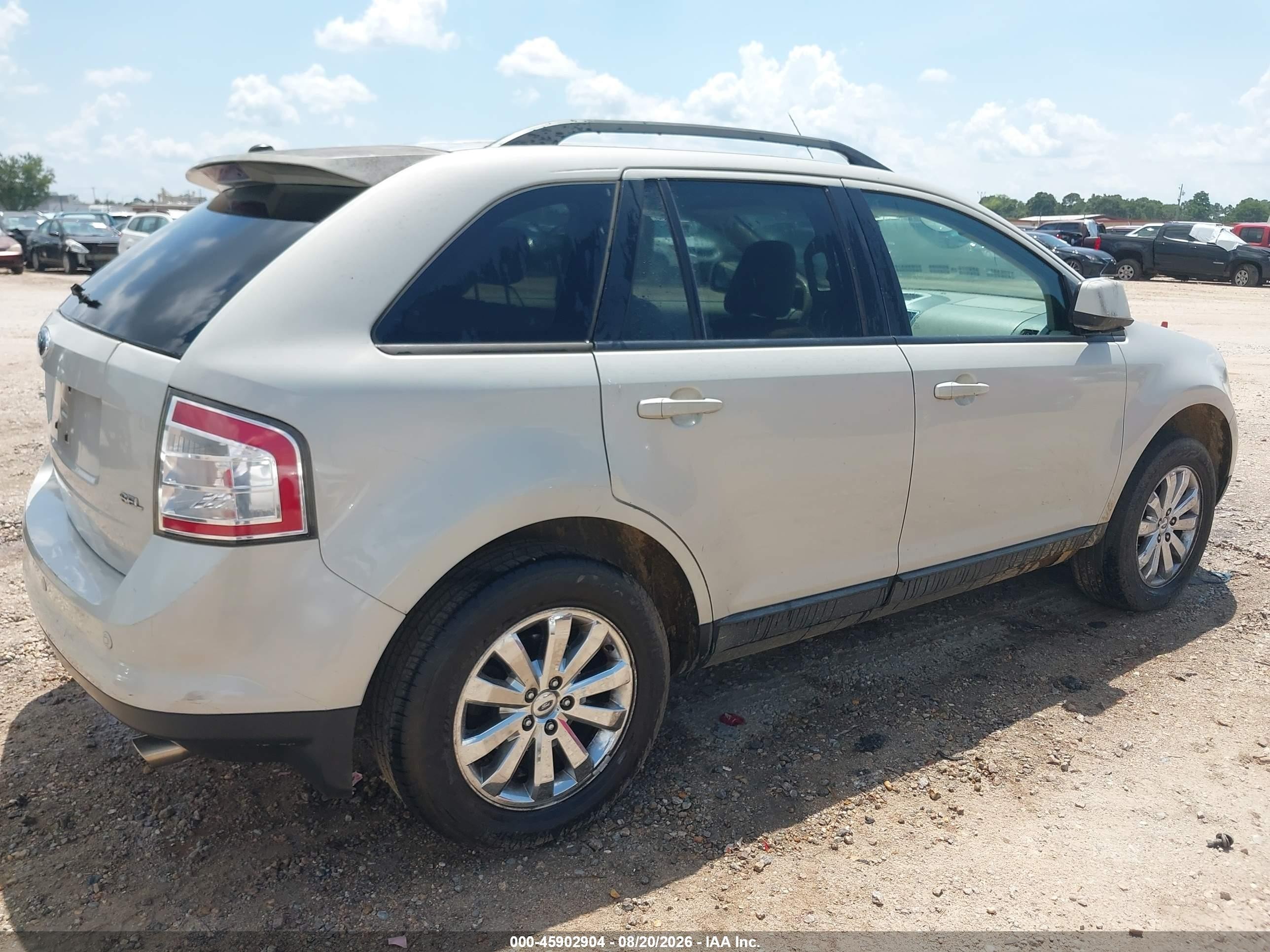 2007 Ford Edge Sel Plus Желто-коричневый vin: 2FMDK39C17BB51413
