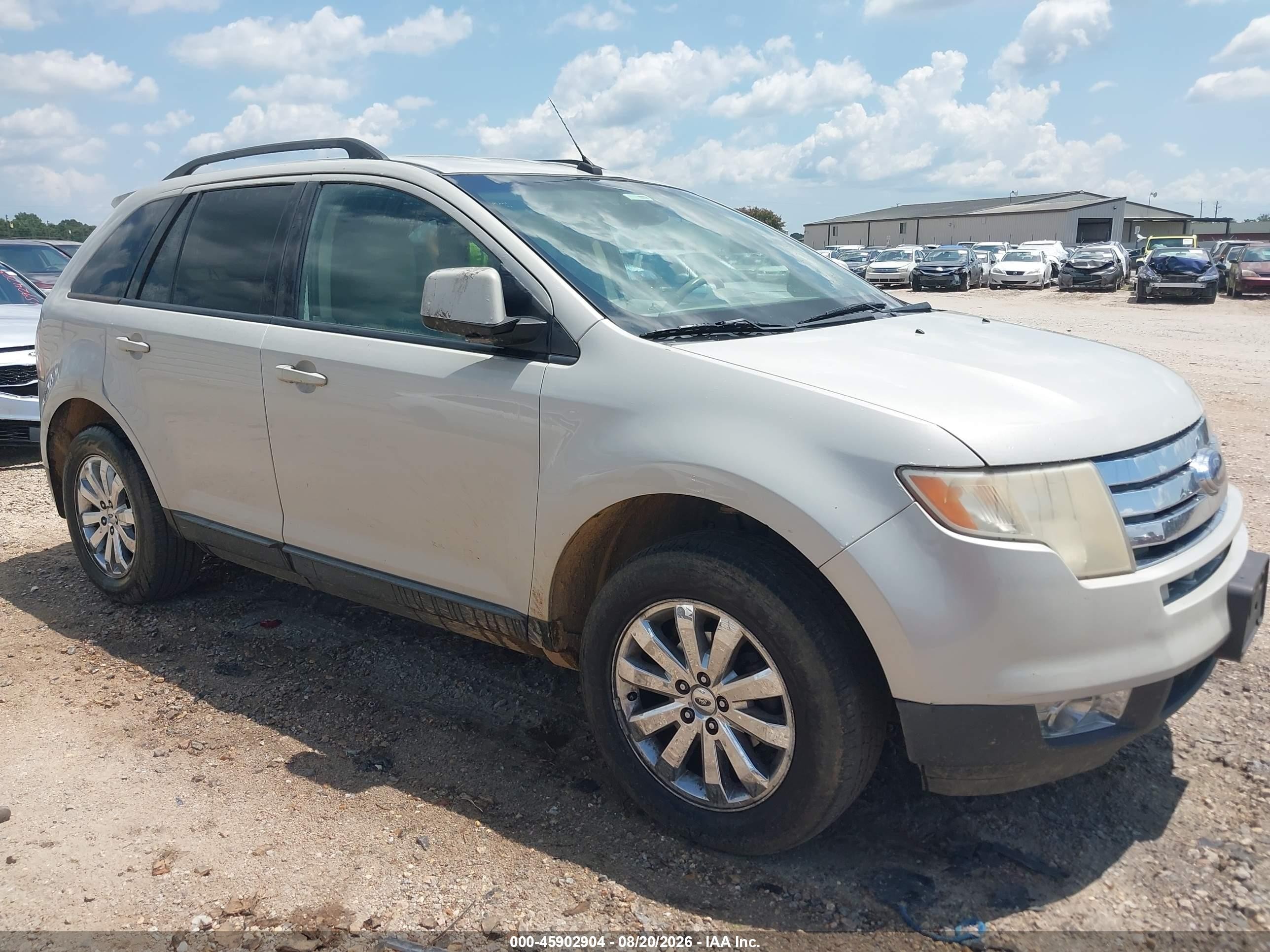 2007 Ford Edge Sel Plus Tan vin: 2FMDK39C17BB51413