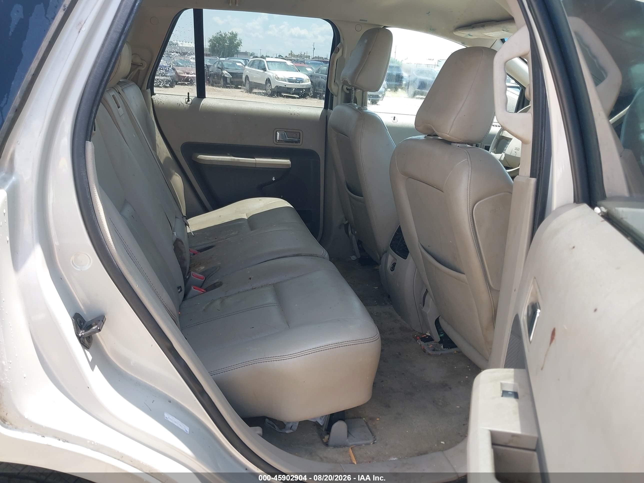 2007 Ford Edge Sel Plus Желто-коричневый vin: 2FMDK39C17BB51413