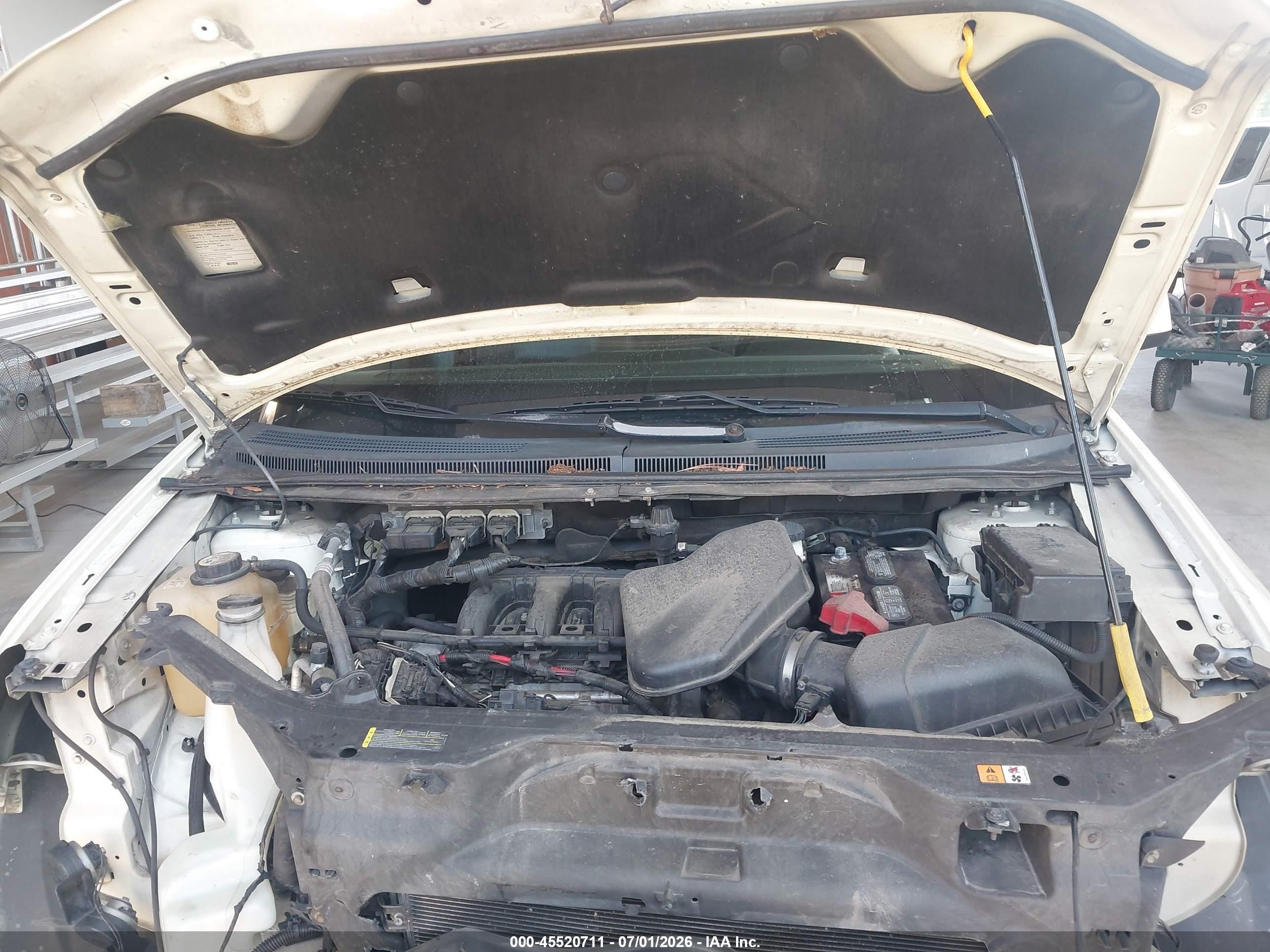2008 Ford Edge Limited White vin: 2FMDK39C18BA32973
