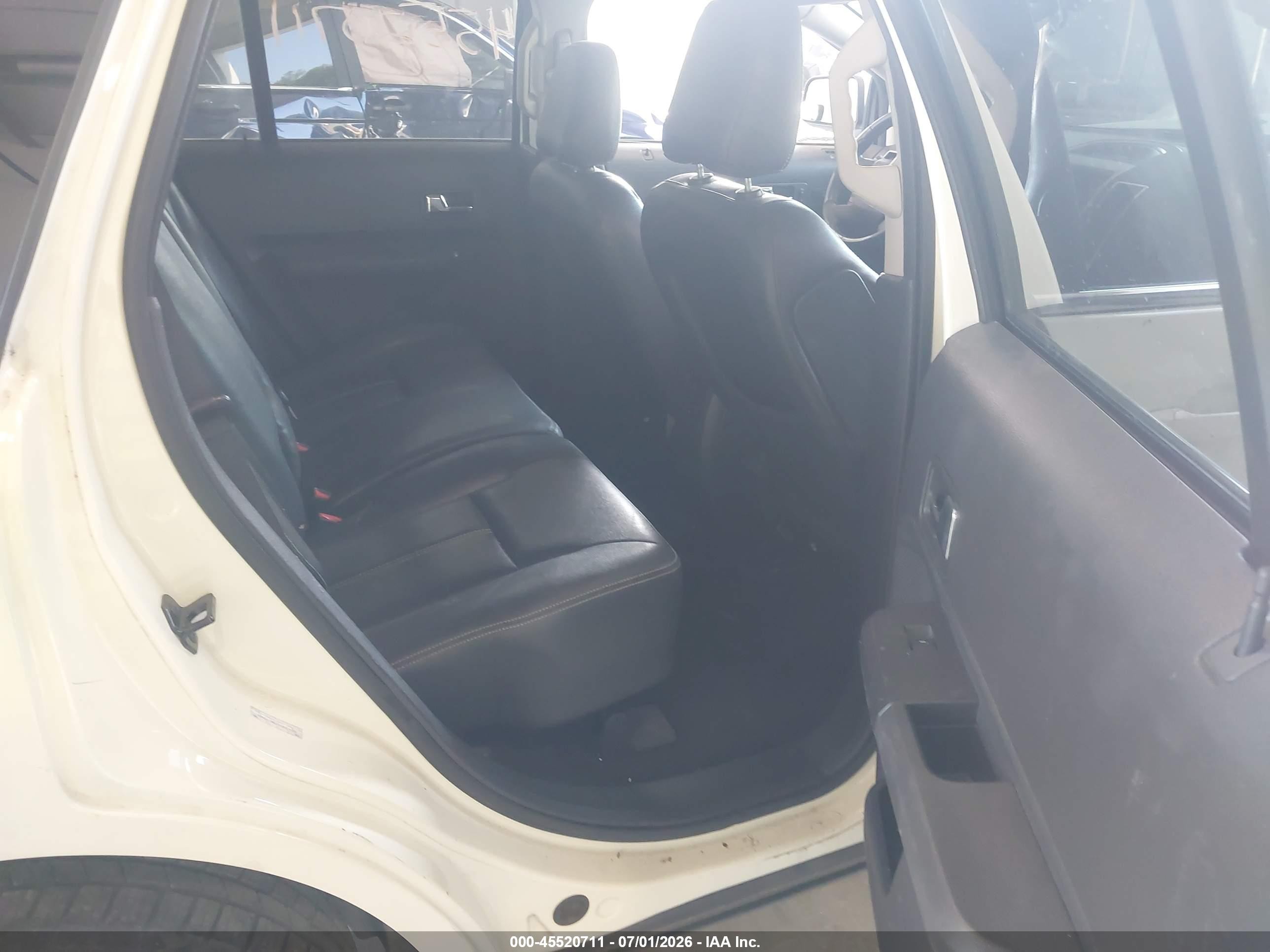 2008 Ford Edge Limited White vin: 2FMDK39C18BA32973