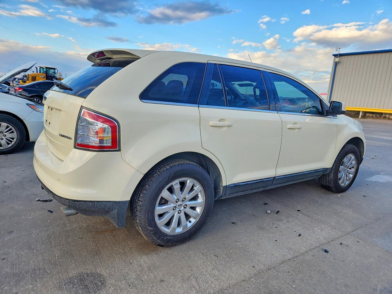 2008 Ford Edge Limited White vin: 2FMDK39C18BB12743