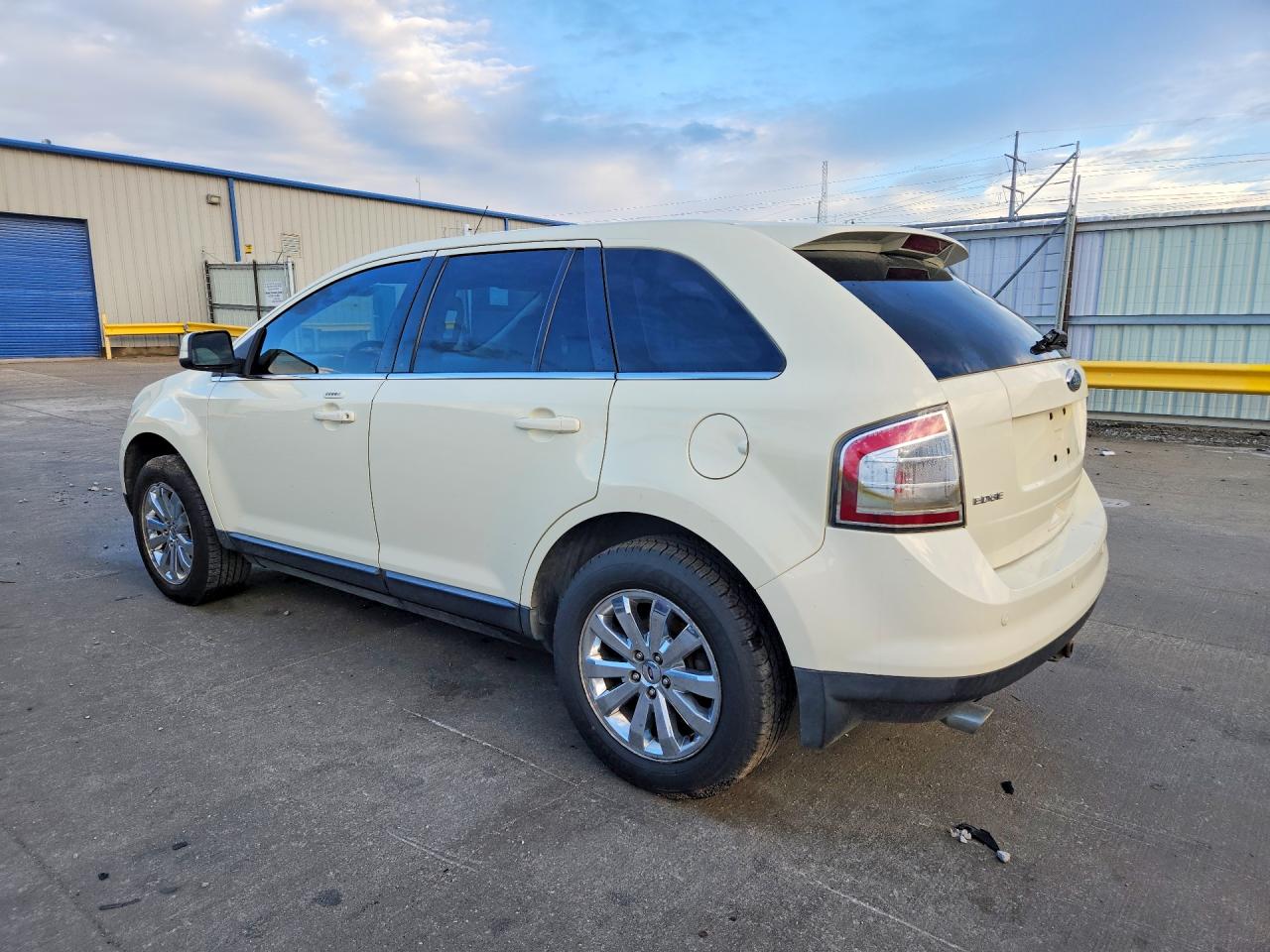2008 Ford Edge Limited White vin: 2FMDK39C18BB12743