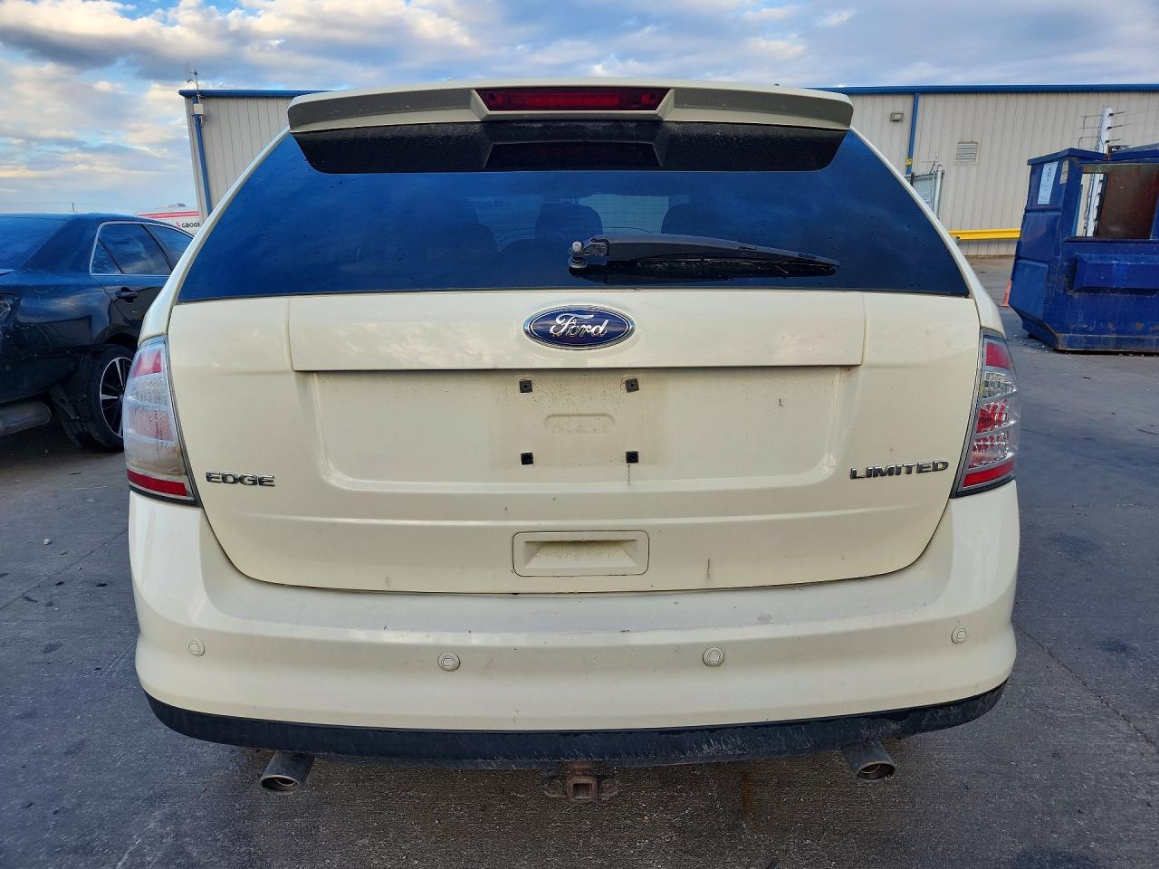 2008 Ford Edge Limited White vin: 2FMDK39C18BB12743