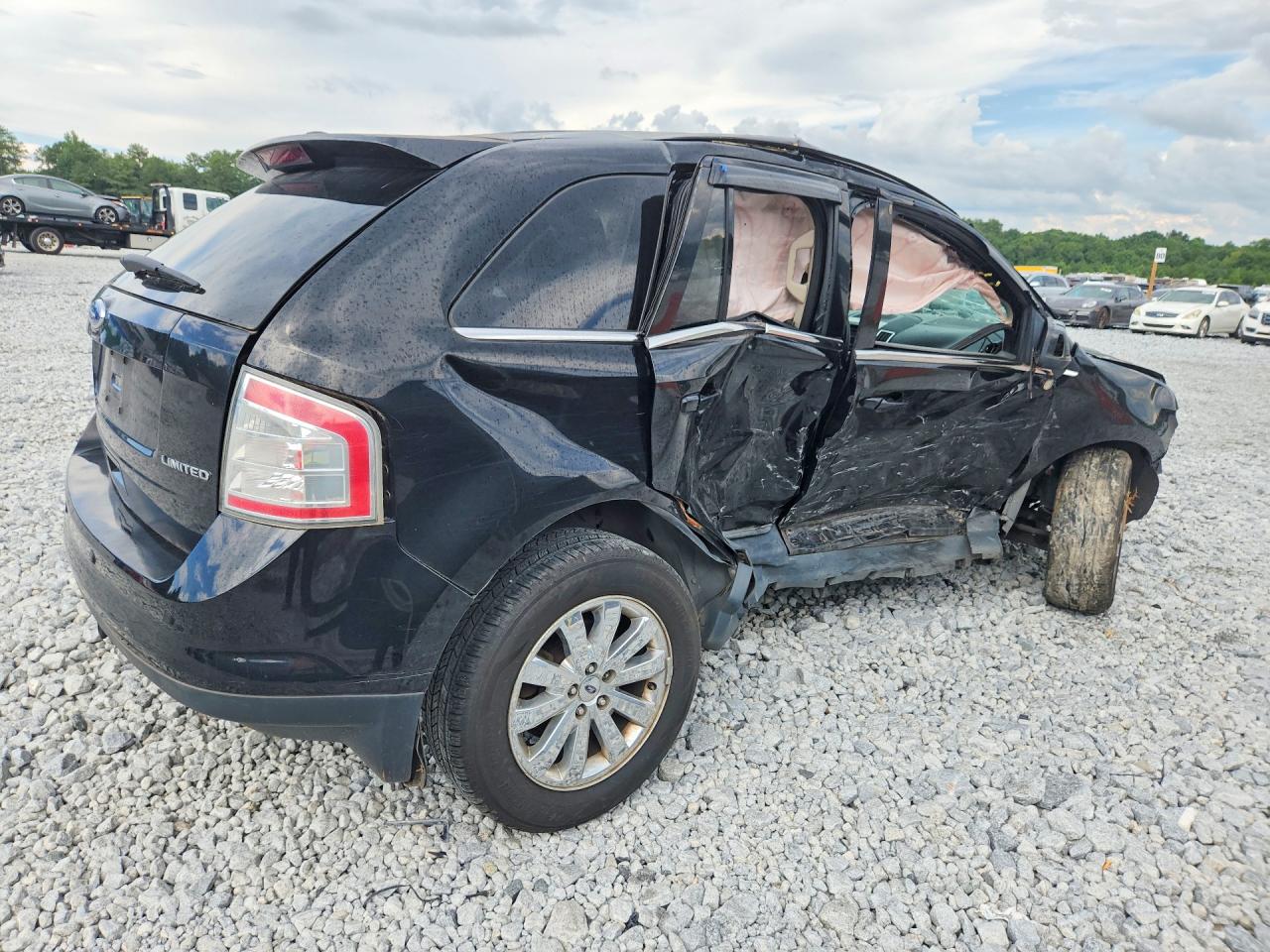 2009 Ford Edge Limited Black vin: 2FMDK39C19BA49189