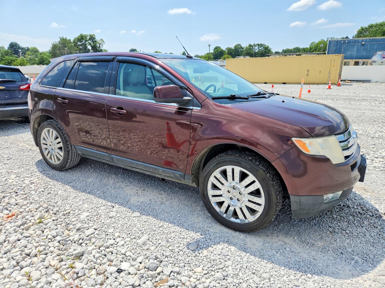 2009 Ford Edge Limited Maroon vin: 2FMDK39C19BA56546