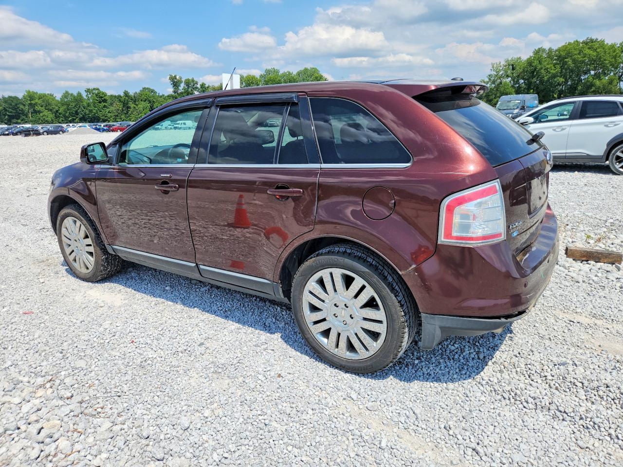 2009 Ford Edge Limited Maroon vin: 2FMDK39C19BA56546