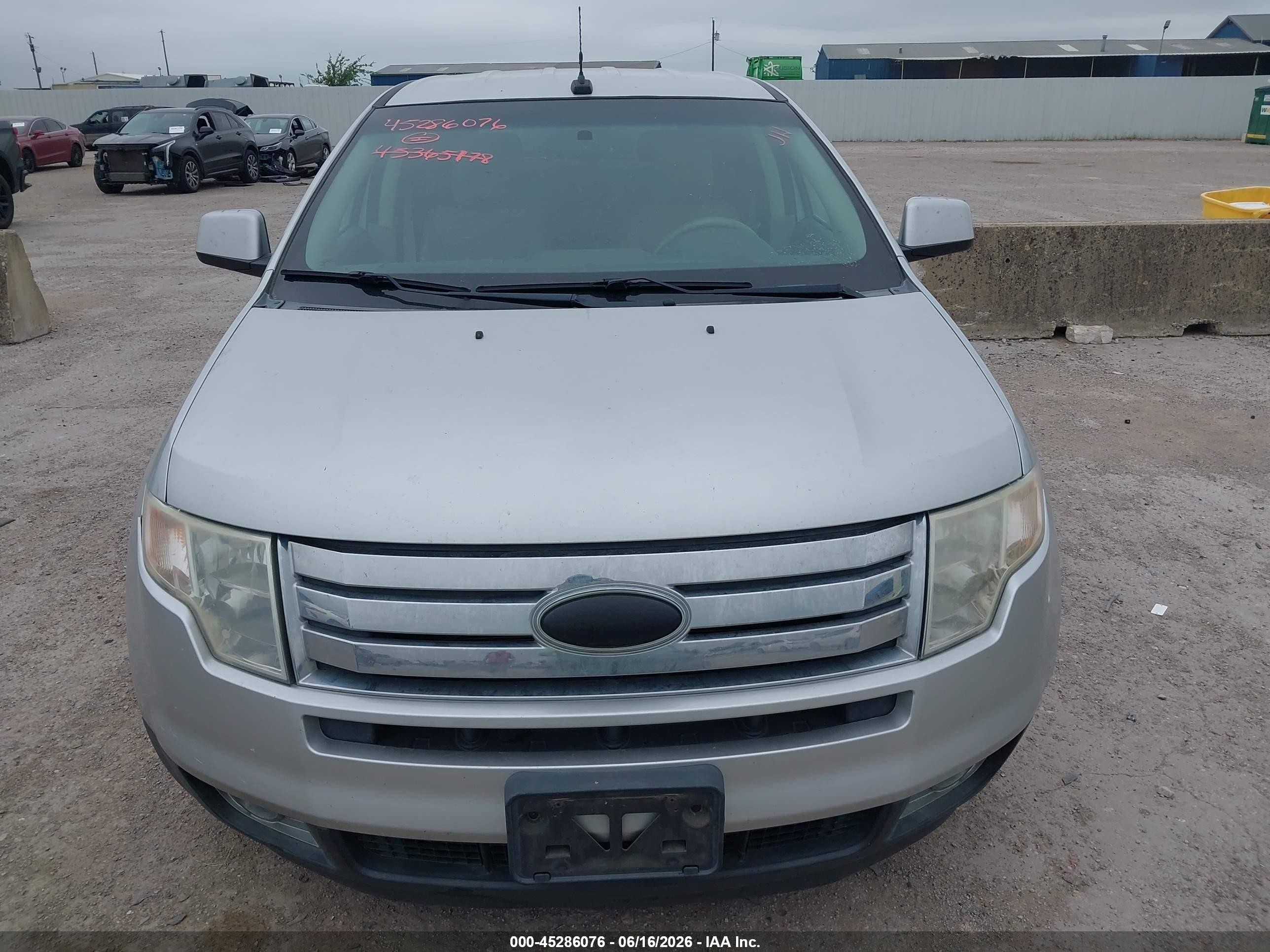 2009 Ford Edge Limited Silver vin: 2FMDK39C19BA87473