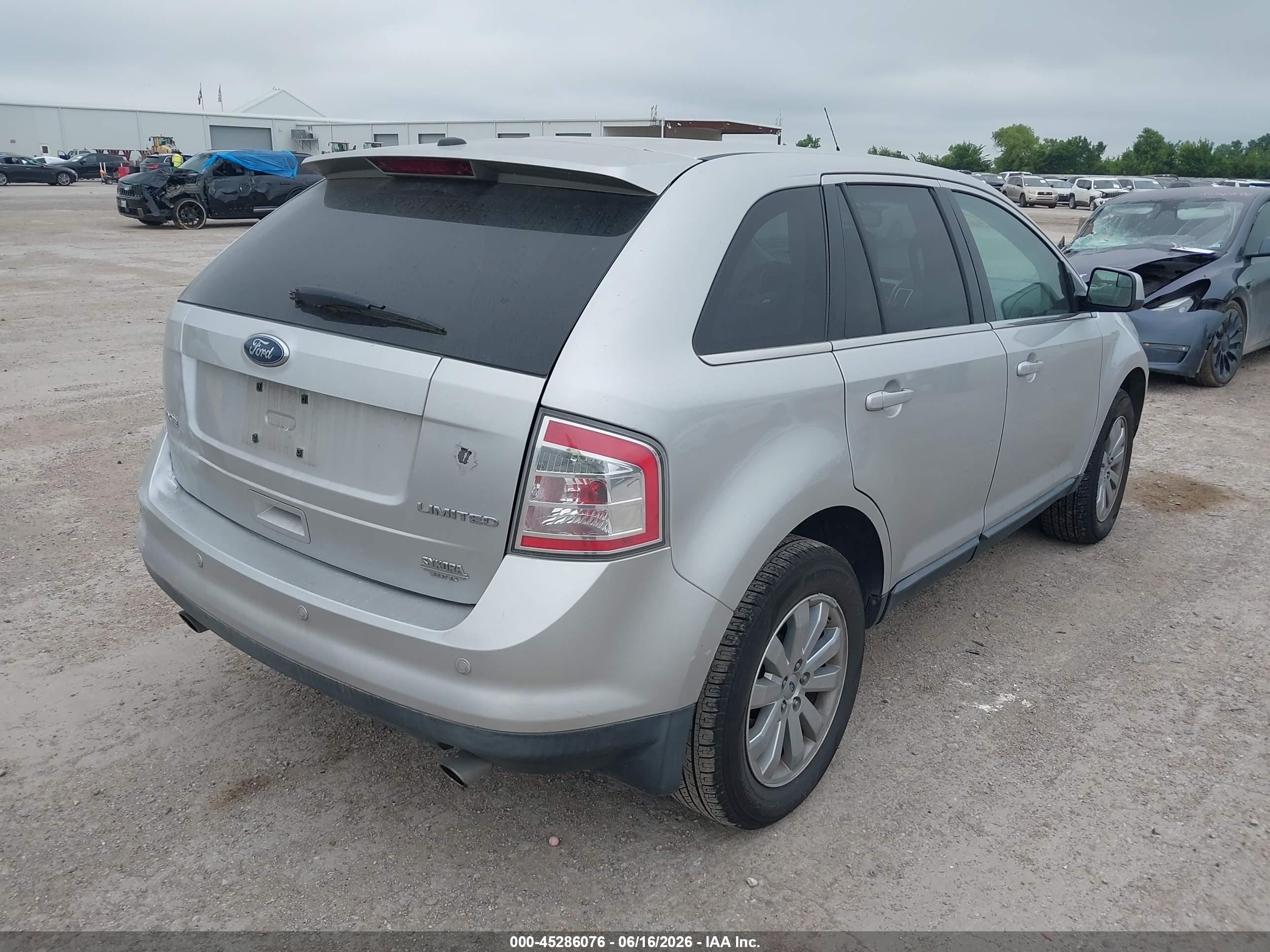 2009 Ford Edge Limited Silver vin: 2FMDK39C19BA87473