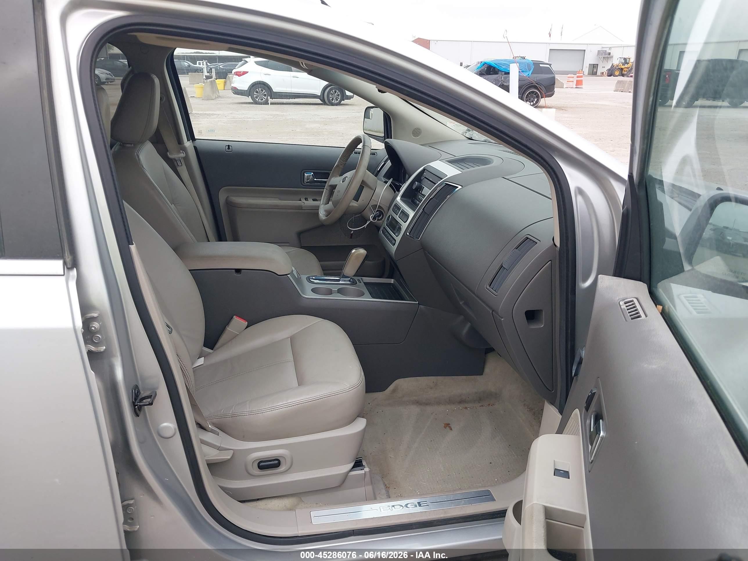 2009 Ford Edge Limited Silver vin: 2FMDK39C19BA87473