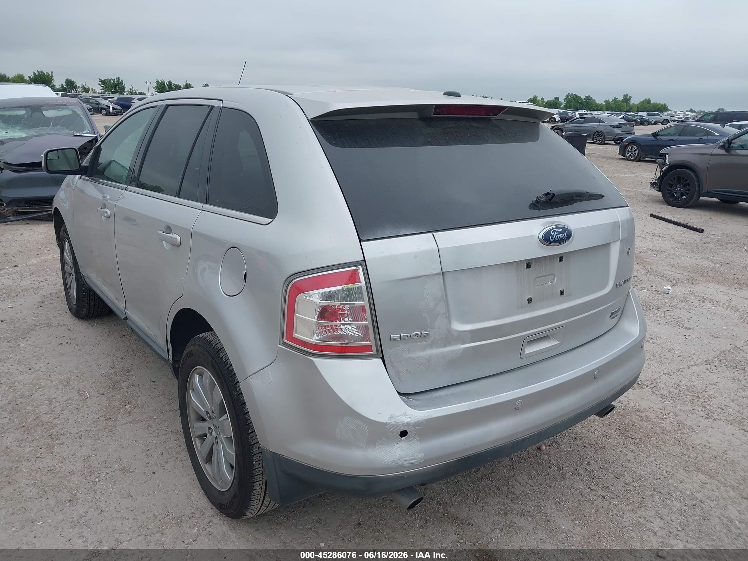 2009 Ford Edge Limited Silver vin: 2FMDK39C19BA87473