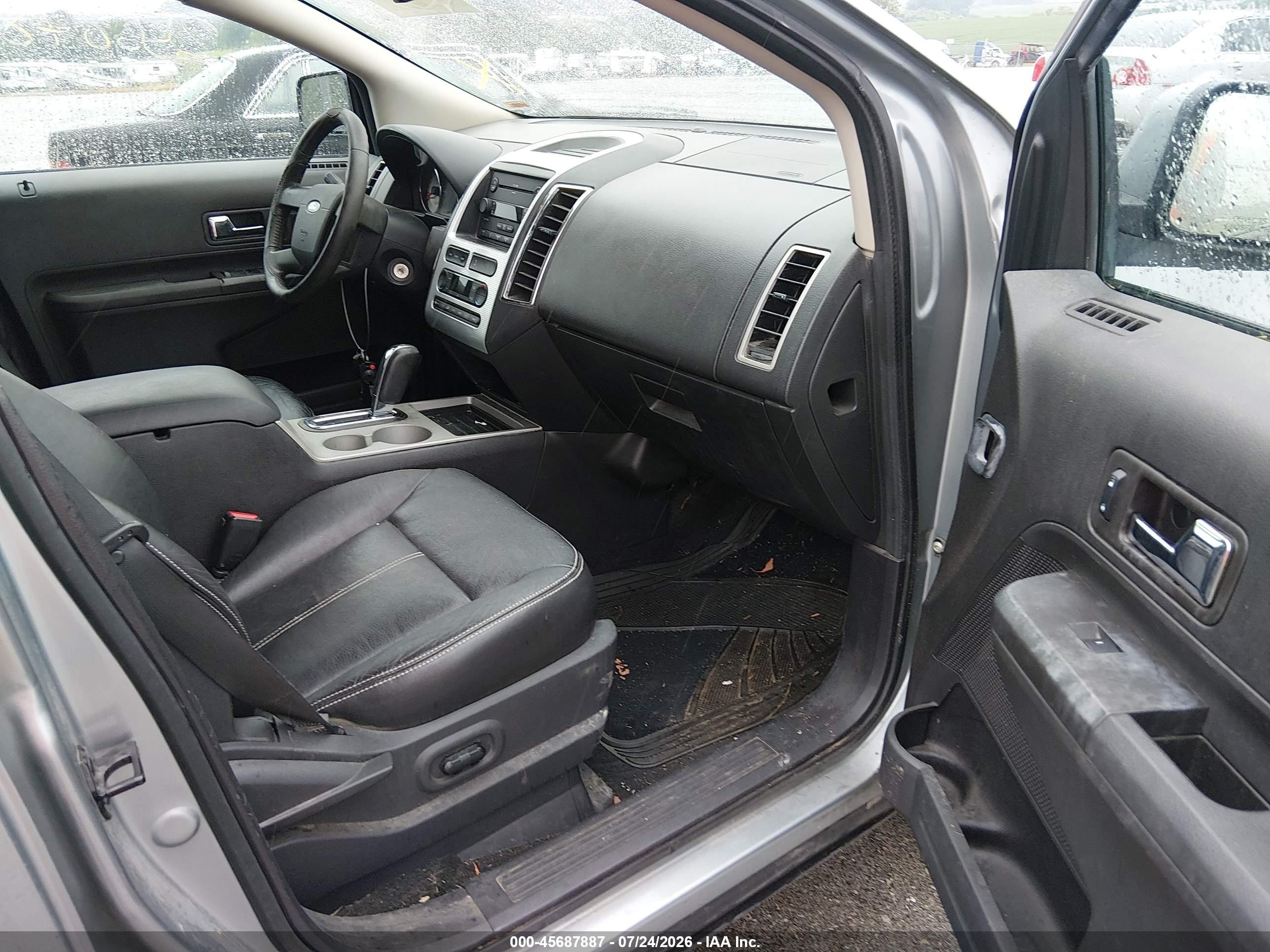 2007 Ford Edge Sel Plus Gray vin: 2FMDK39C27BA70887
