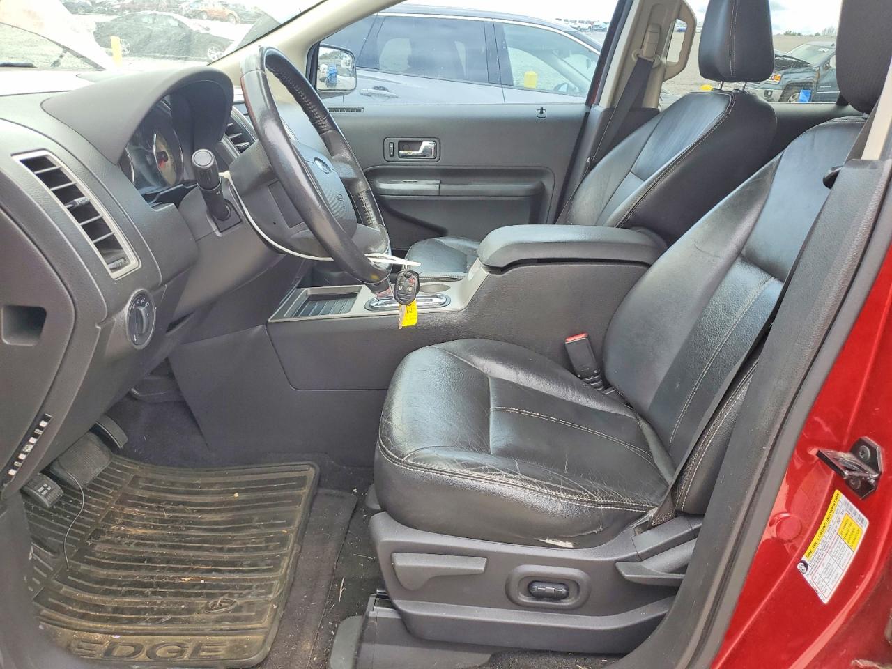 2007 Ford Edge Sel Plus Burgundy vin: 2FMDK39C27BB14595