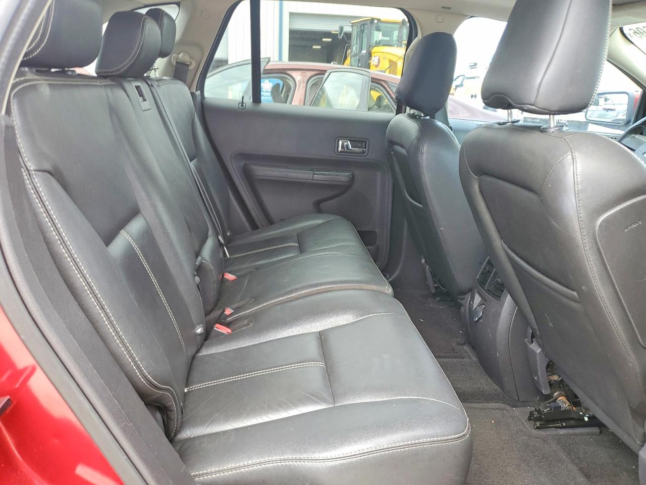 2007 Ford Edge Sel Plus Burgundy vin: 2FMDK39C27BB14595