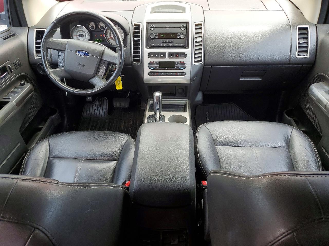 2007 Ford Edge Sel Plus Burgundy vin: 2FMDK39C27BB14595