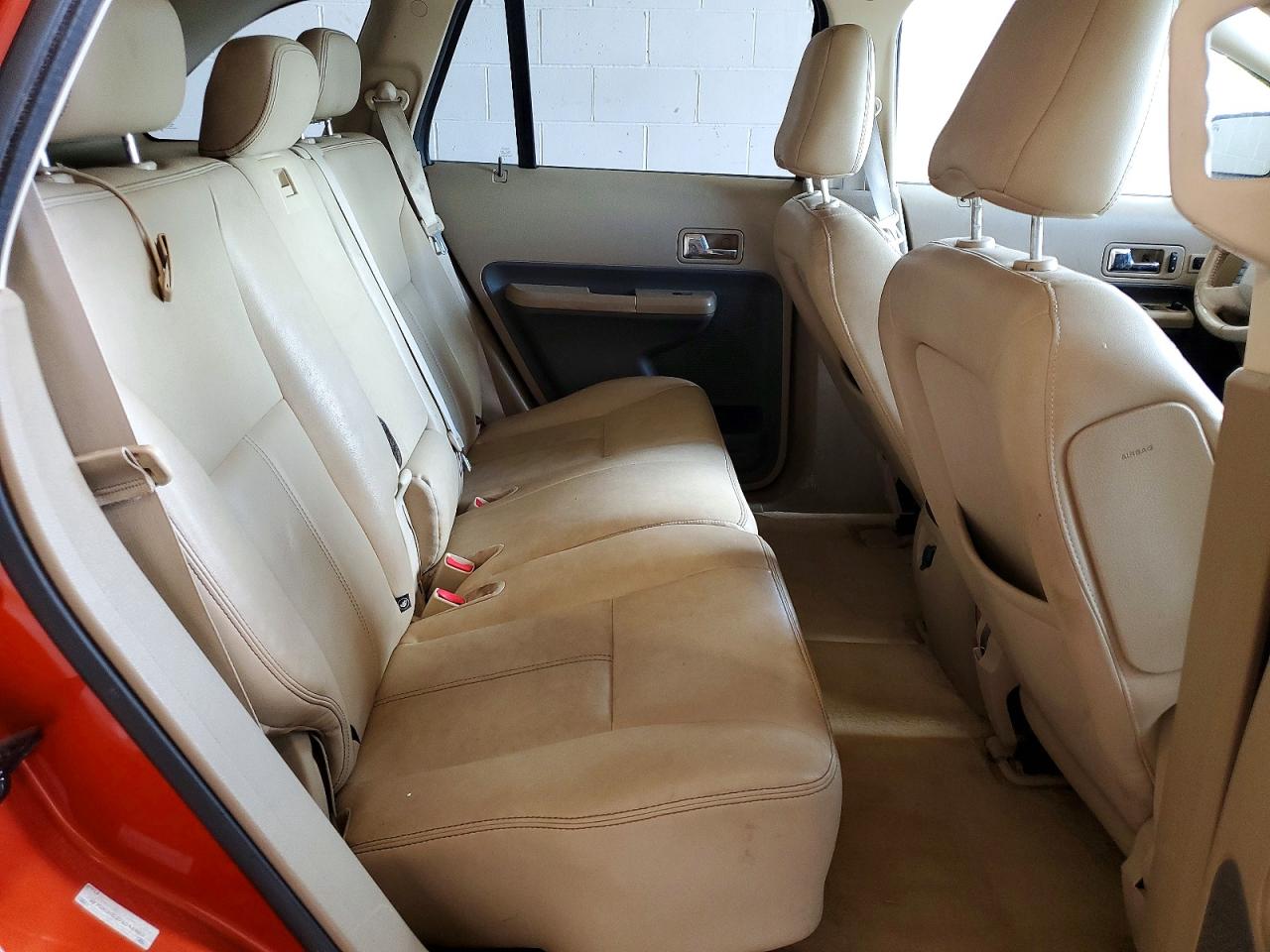 2007 Ford Edge Orange vin: 2FMDK39C27BB46480