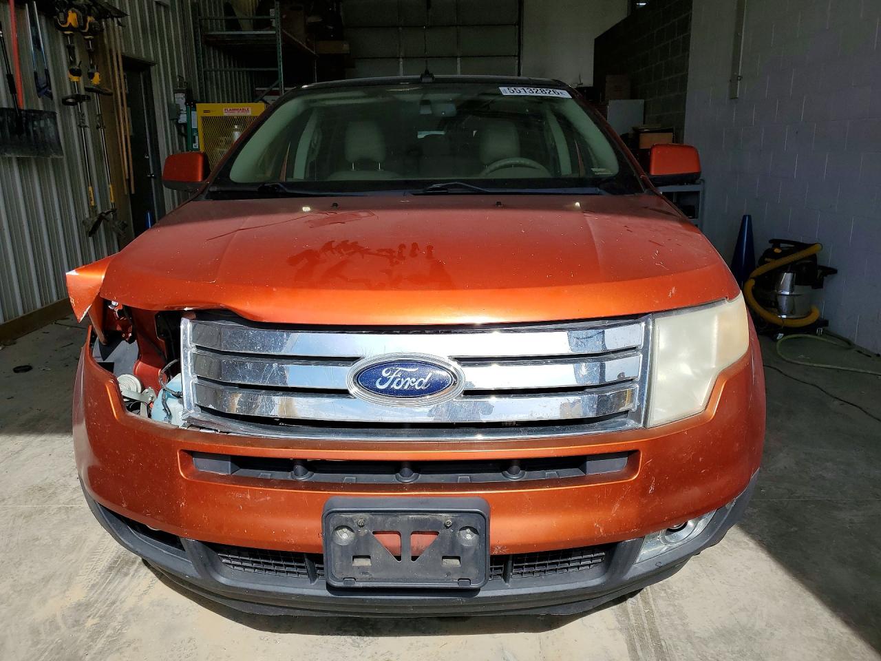 2007 Ford Edge Orange vin: 2FMDK39C27BB46480
