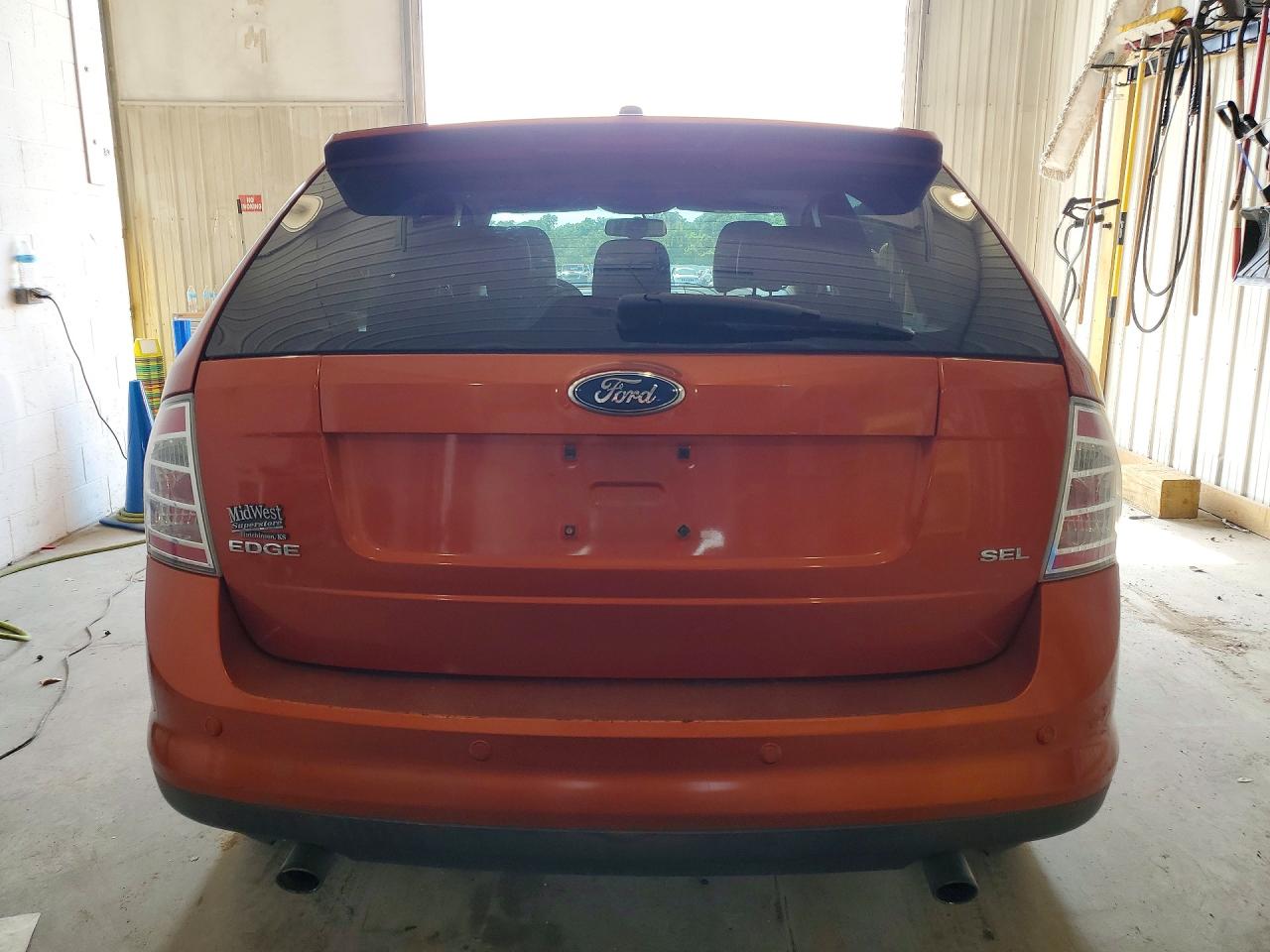 2007 Ford Edge Orange vin: 2FMDK39C27BB46480
