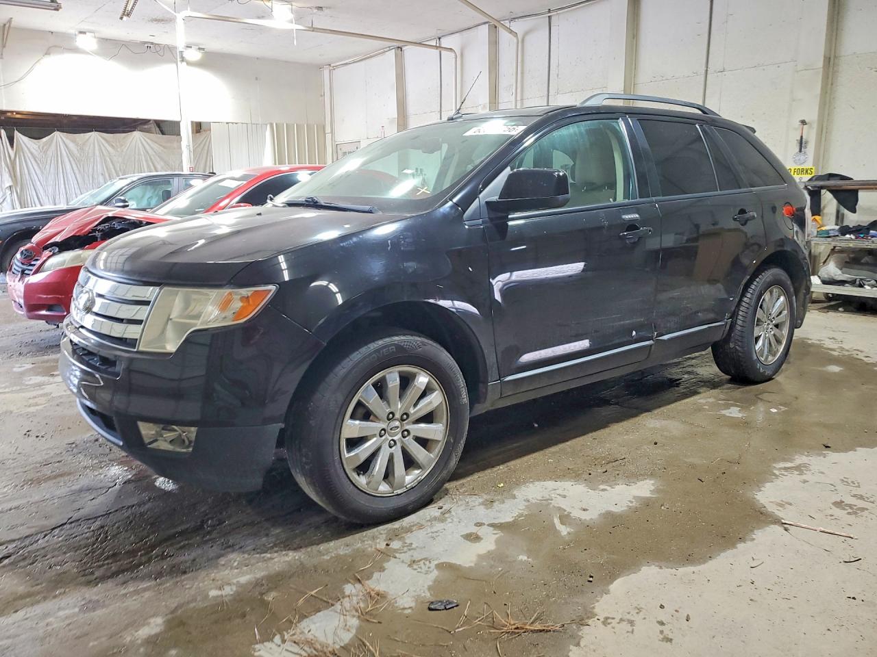 2007 Ford Edge Sel Plus Black vin: 2FMDK39C27BB54594