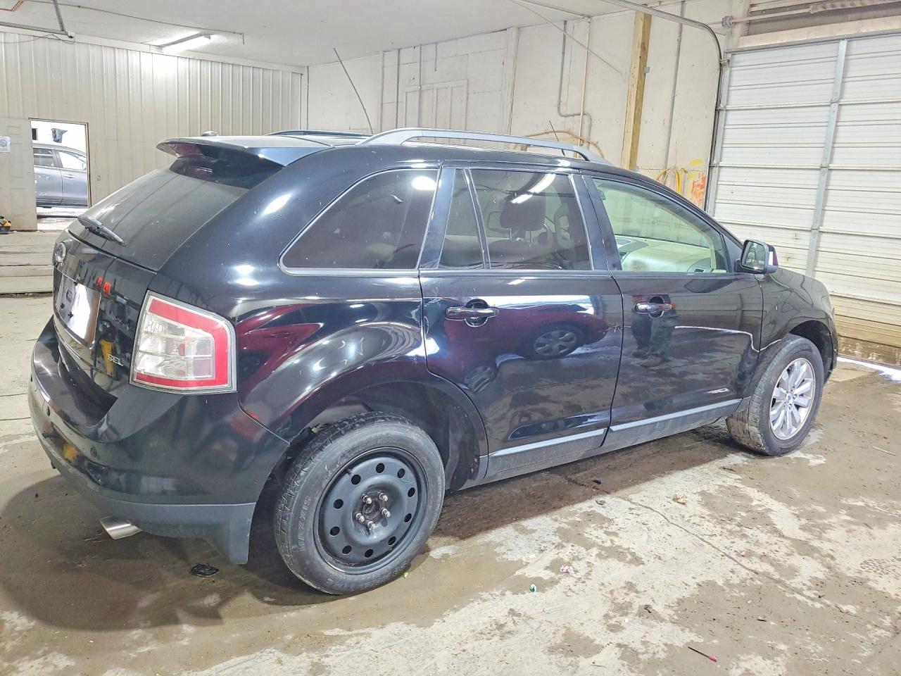 2007 Ford Edge Sel Plus Black vin: 2FMDK39C27BB54594