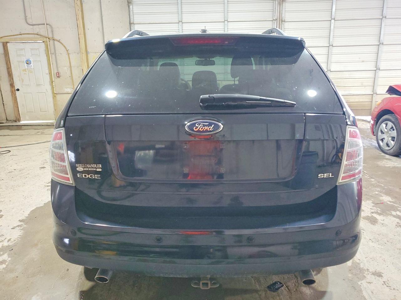 2007 Ford Edge Sel Plus Black vin: 2FMDK39C27BB54594